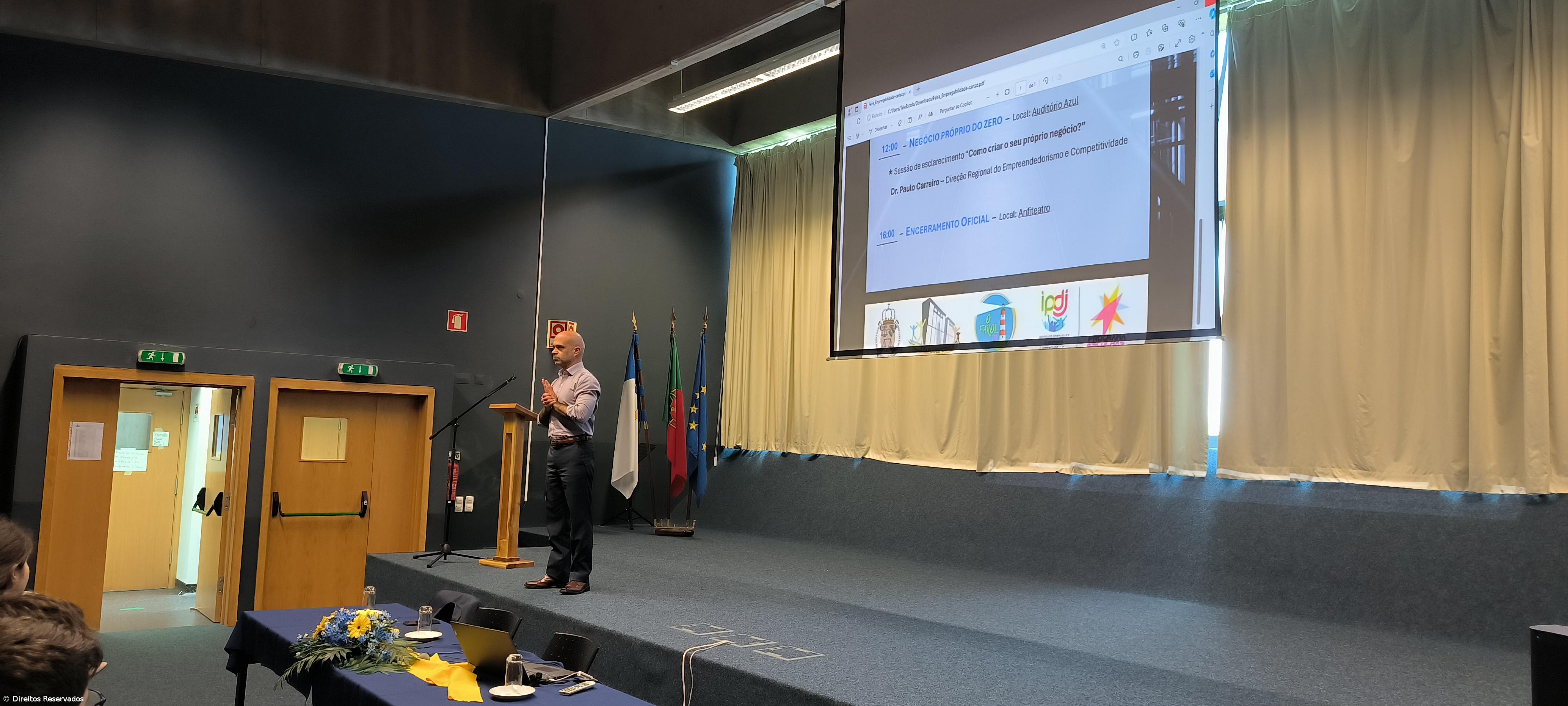 Feira da Empregabilidade, Formação e Educação na EBI de Ponta Garça – Imagem 2