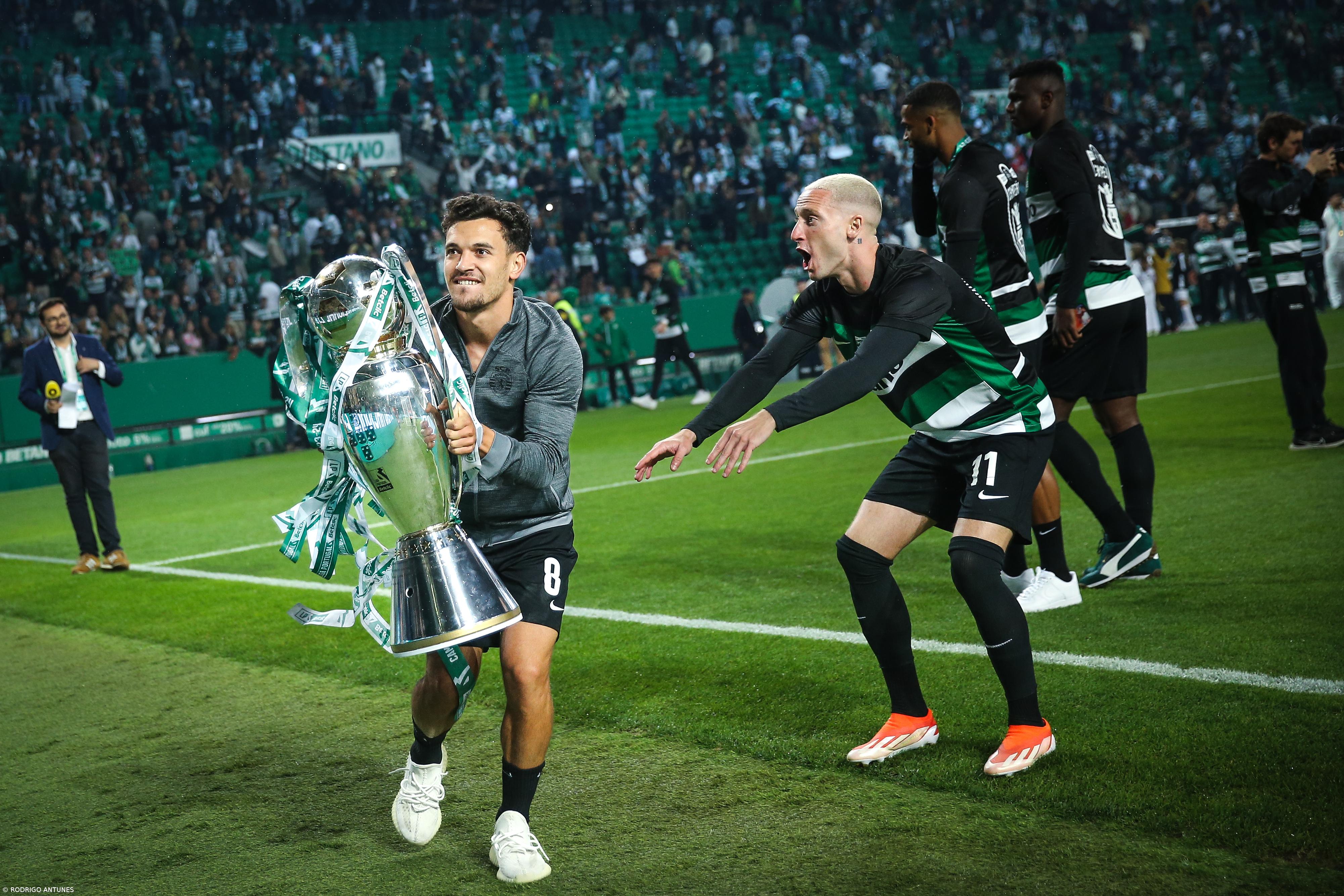 Coates leva Alvalade ao rubro ao levantar taça do 20º título de campeão  – Imagem 1