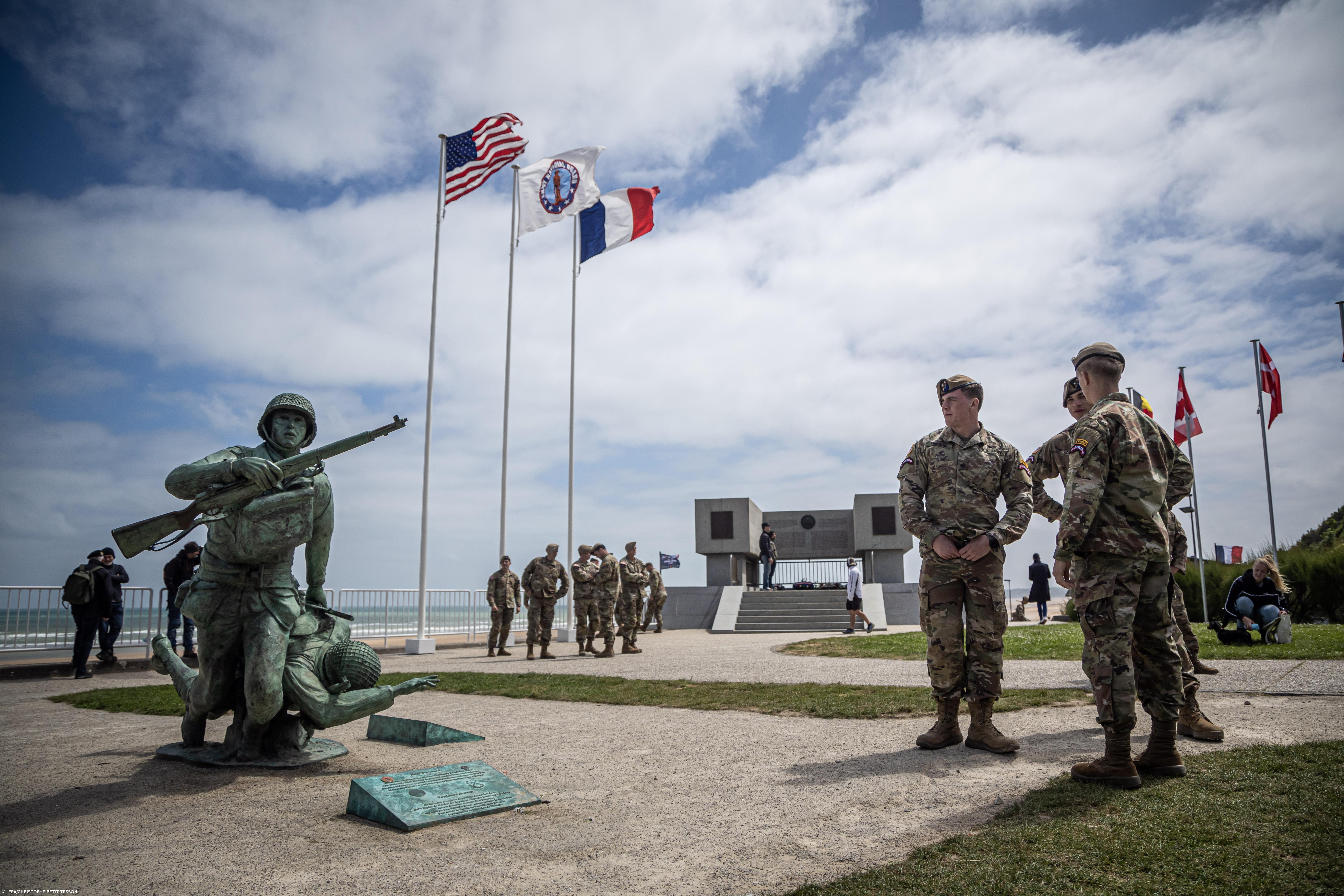 Paraquedistas iniciam comemorações dos 80 anos do 'Dia D' na Normandia – Imagem 1