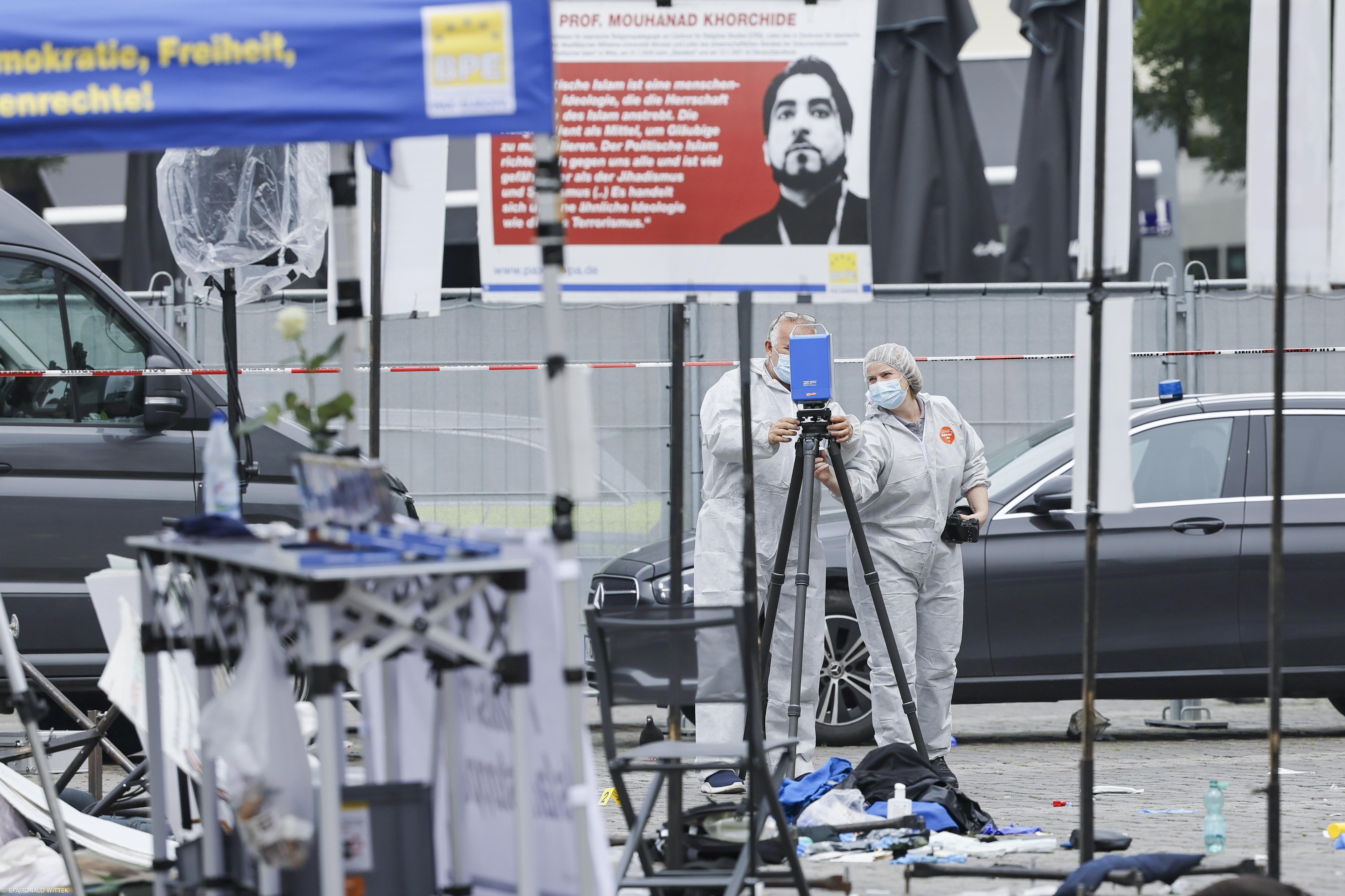 Político de extrema-direita esfaqueado na Alemanha – Imagem 1