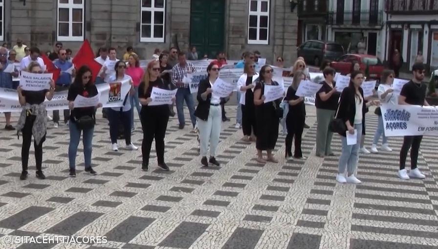 Greve em empresas privadas e IPSS com forte adesão nos Açores – Imagem 1