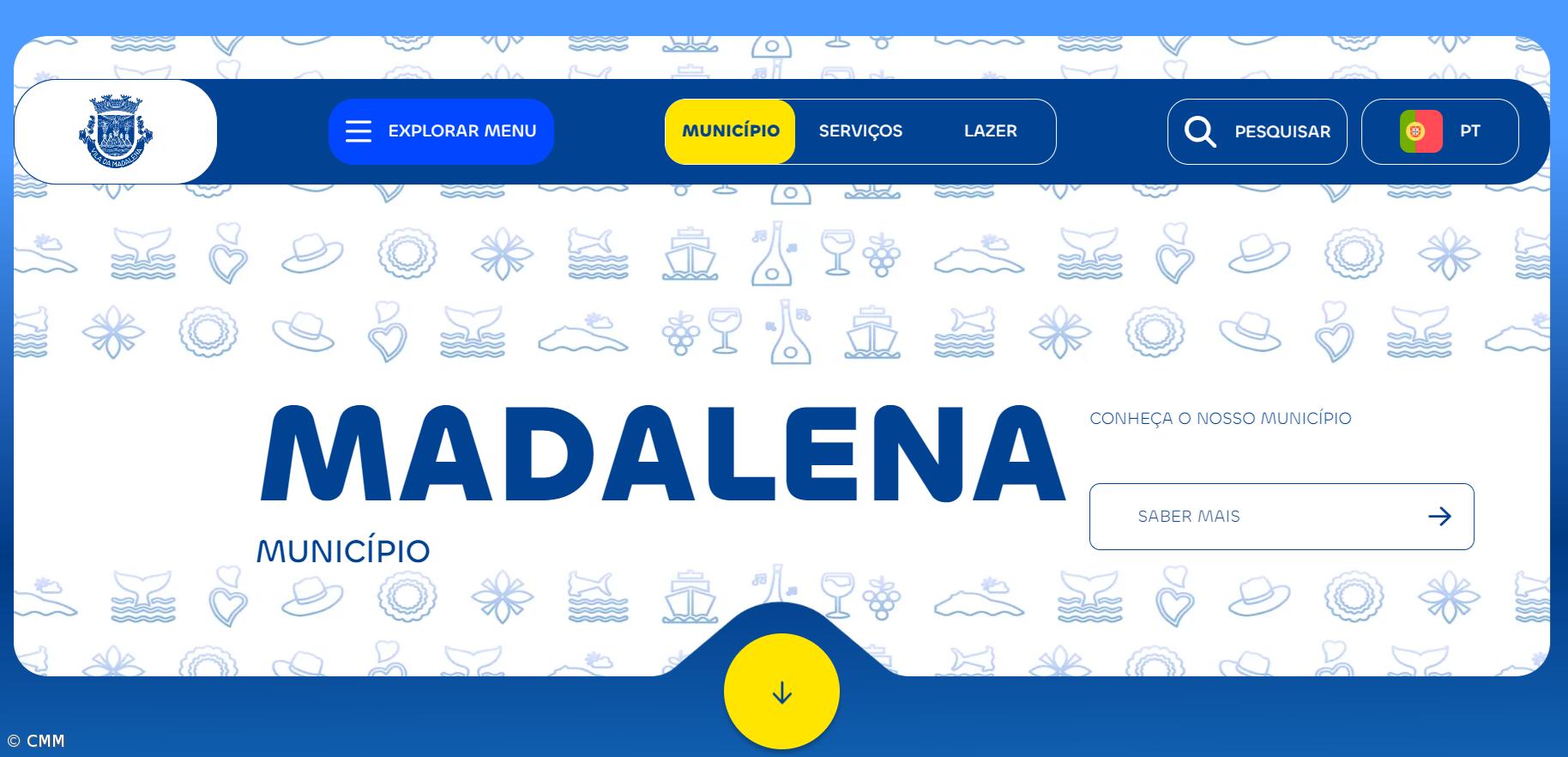 Câmara da Madalena com novo site institucional – Imagem 1