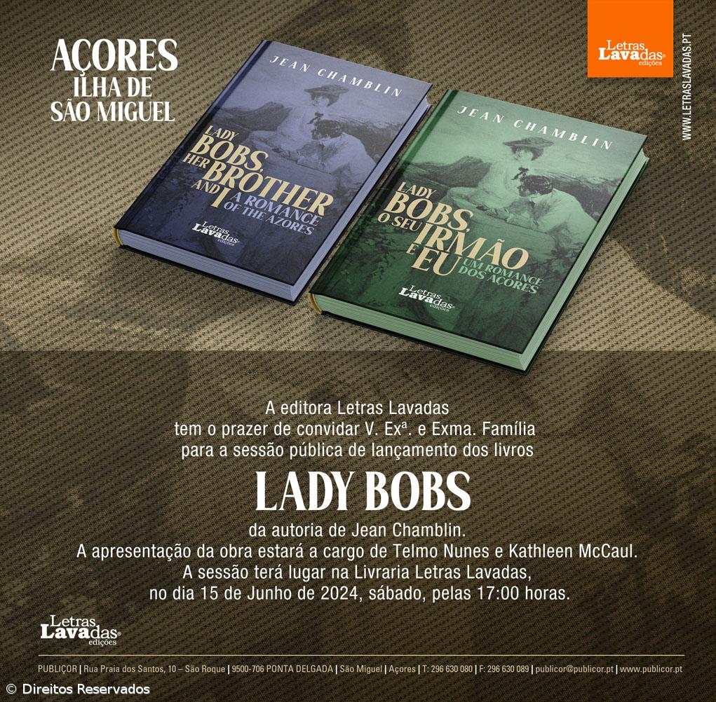 Apresentação do livro 'Lady Bobs, o seu irmão e eu: Um Romance dos Açores' – Imagem 1