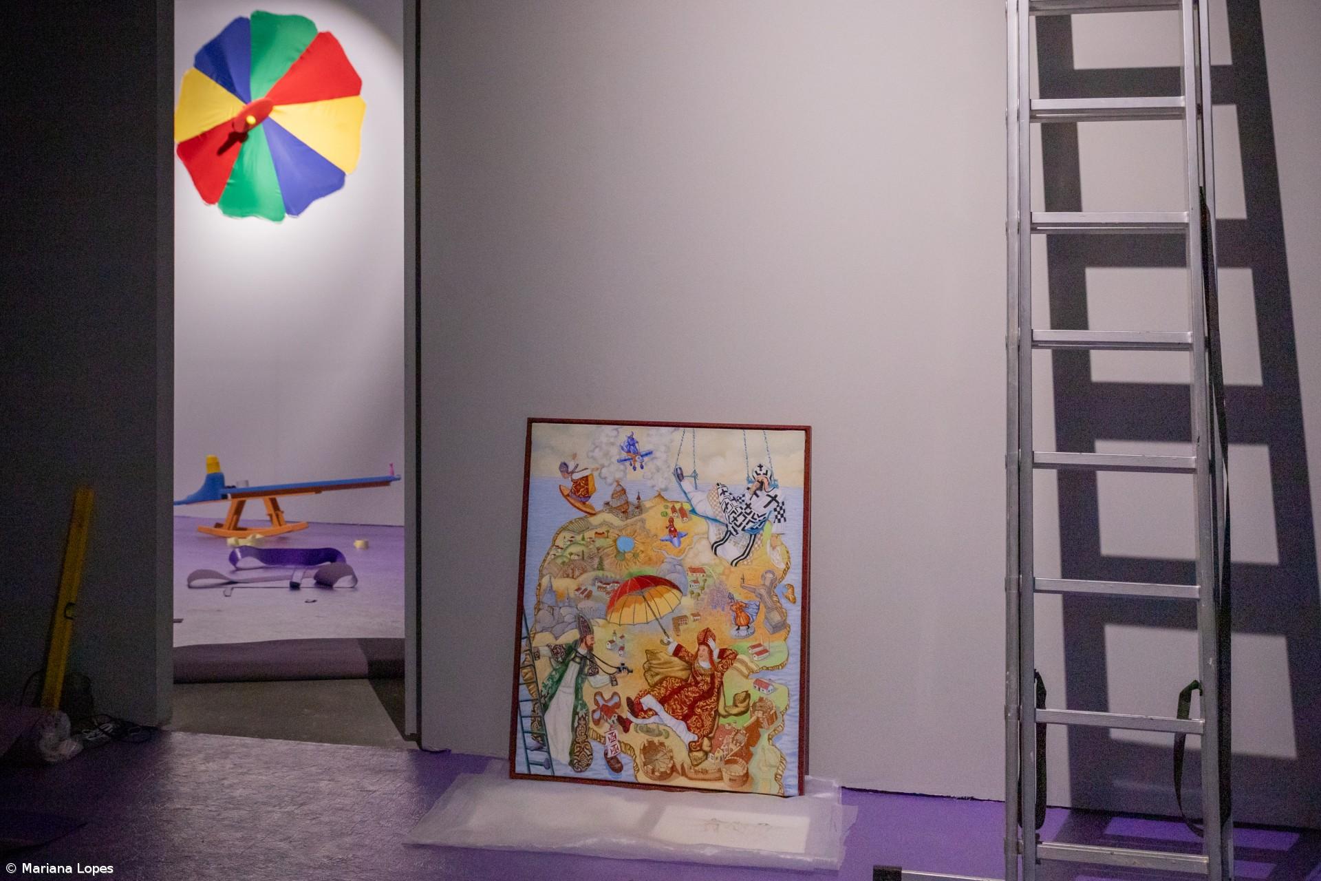 Importância do descanso é tema de exposição na vaga – Imagem 1