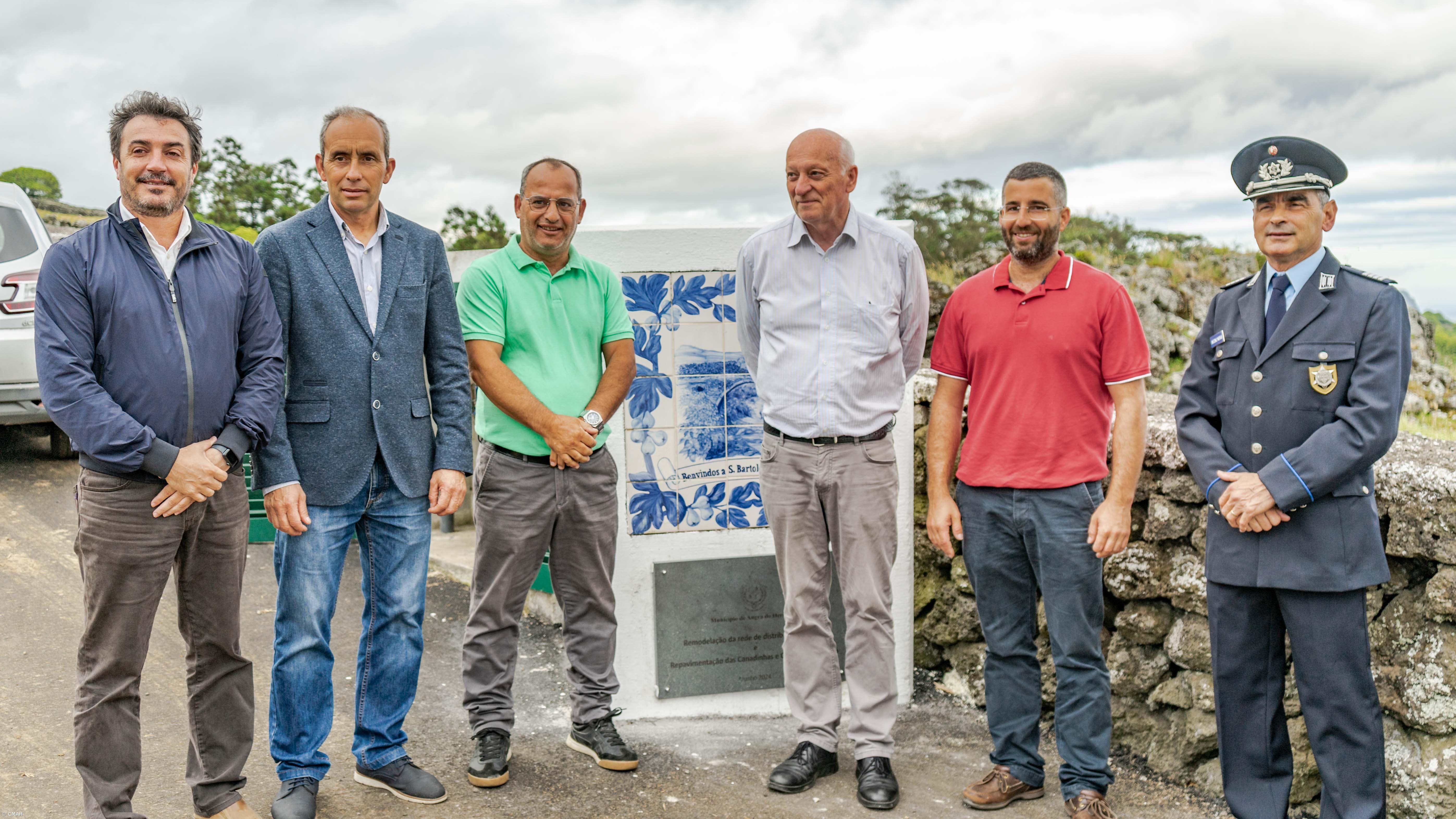 Inauguração da rede de distribuição de água das Canadinhas e Canada do Ferreiro – Imagem 1