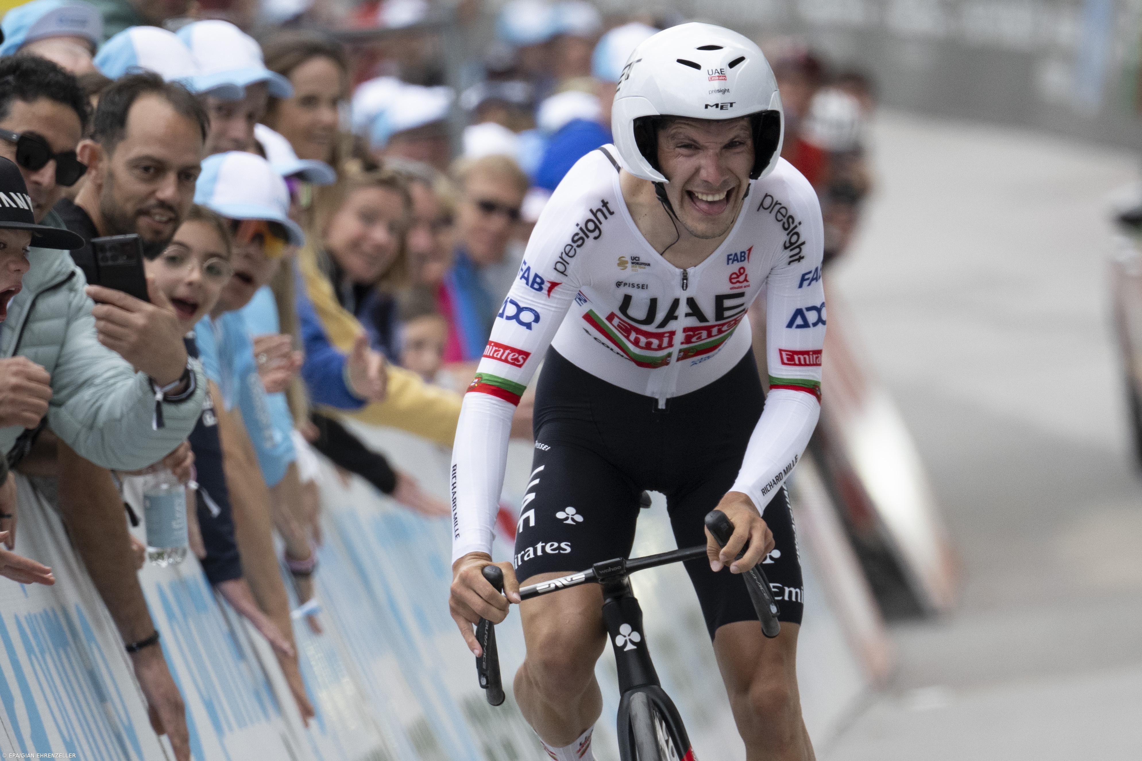 João Almeida vence contrarrelógio final da Volta à Suíça e termina em segundo – Imagem 1