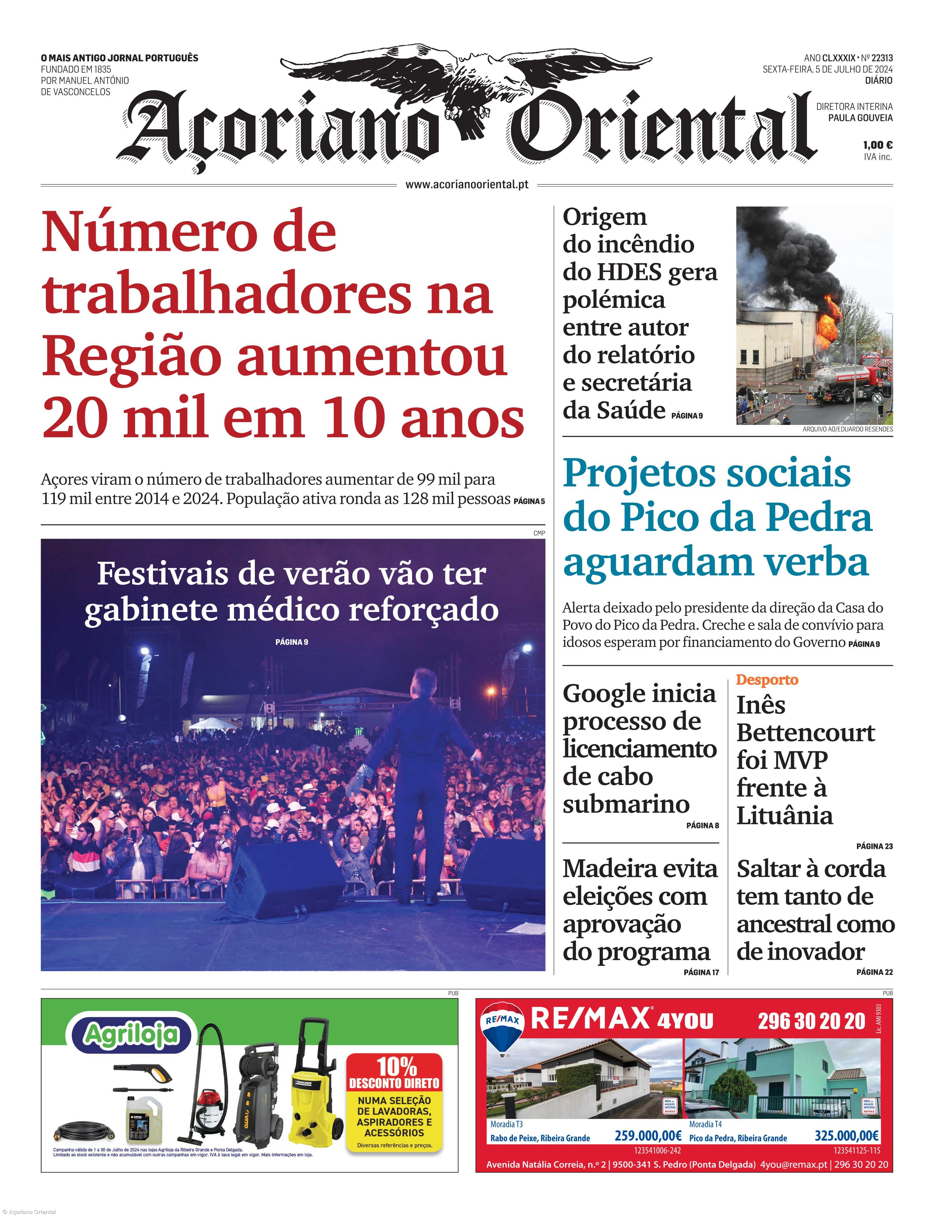 Capa AO 5 julho 2024 – Imagem 1