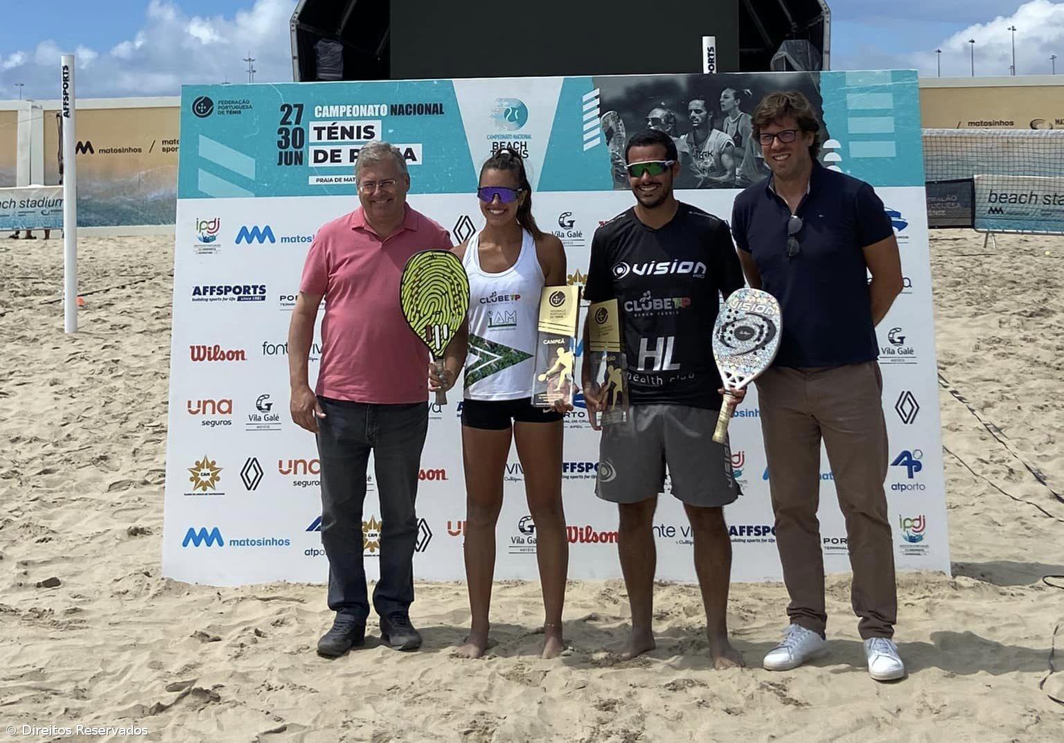 Marta Magalhães é campeã absoluta de Beach Tennis – Imagem 1