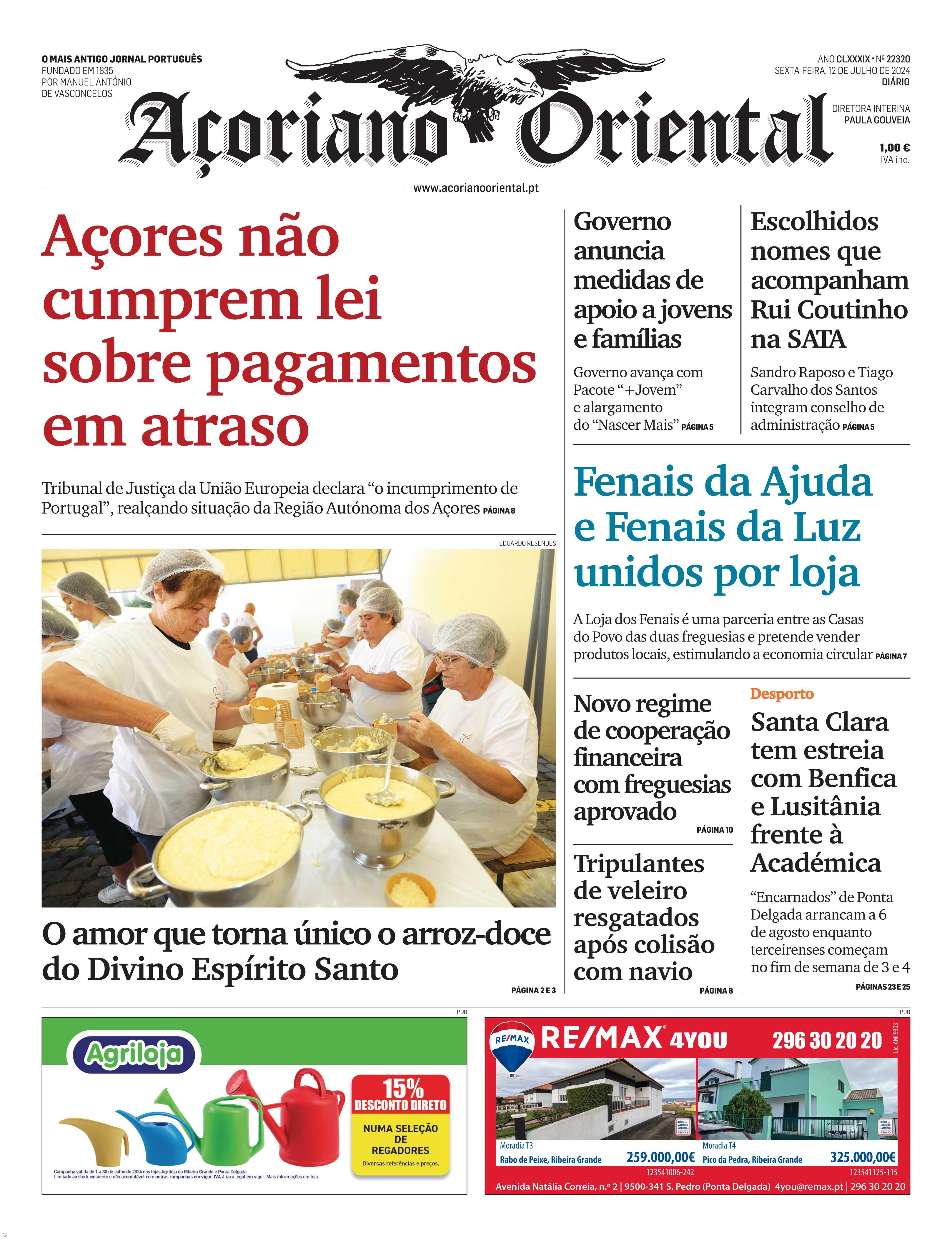 Açores não cumprem lei sobre pagamentos em atraso – Imagem 1