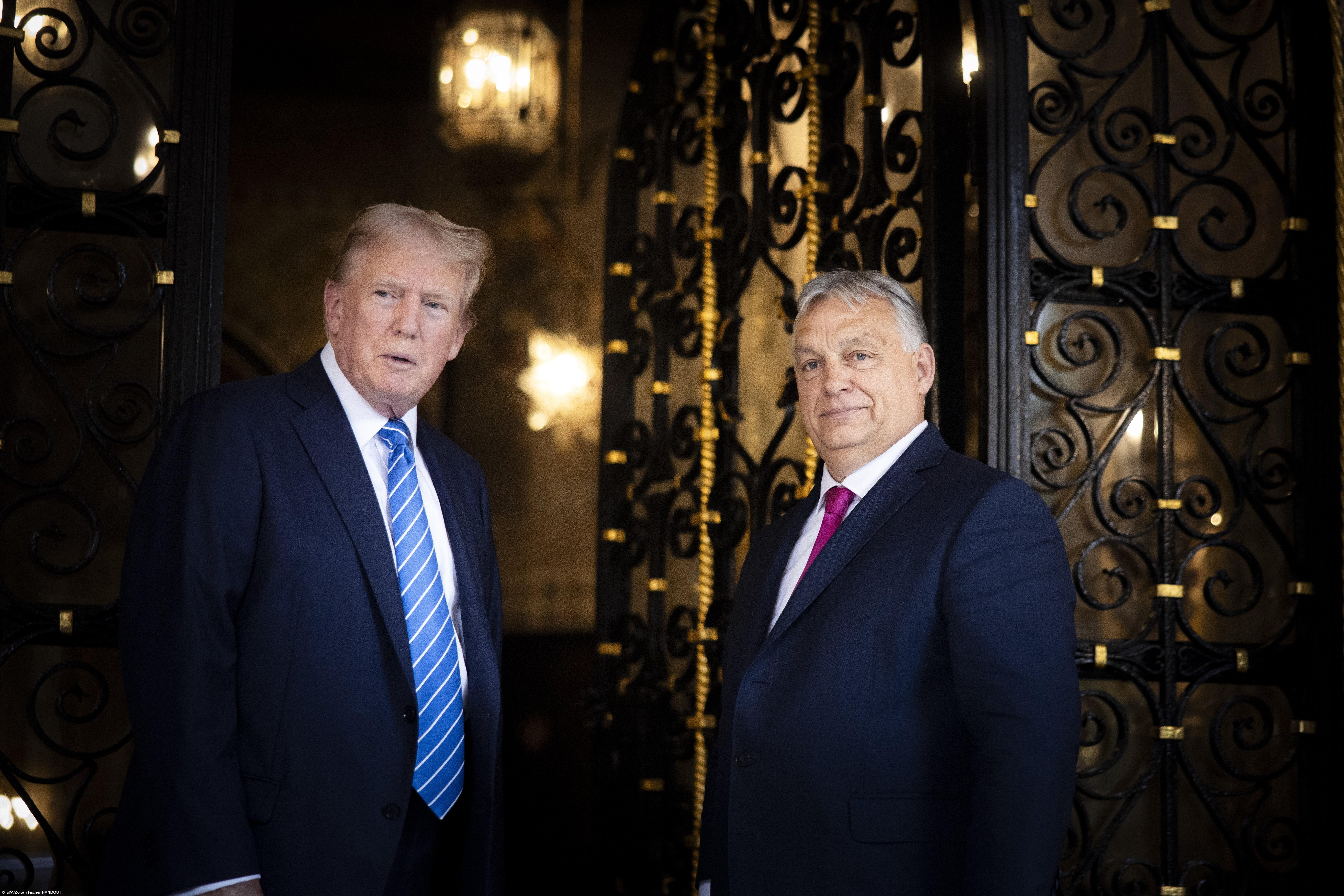 Orbán e Trump encontram-se depois de cimeira da NATO e debatem "formas de fazer paz" – Imagem 1