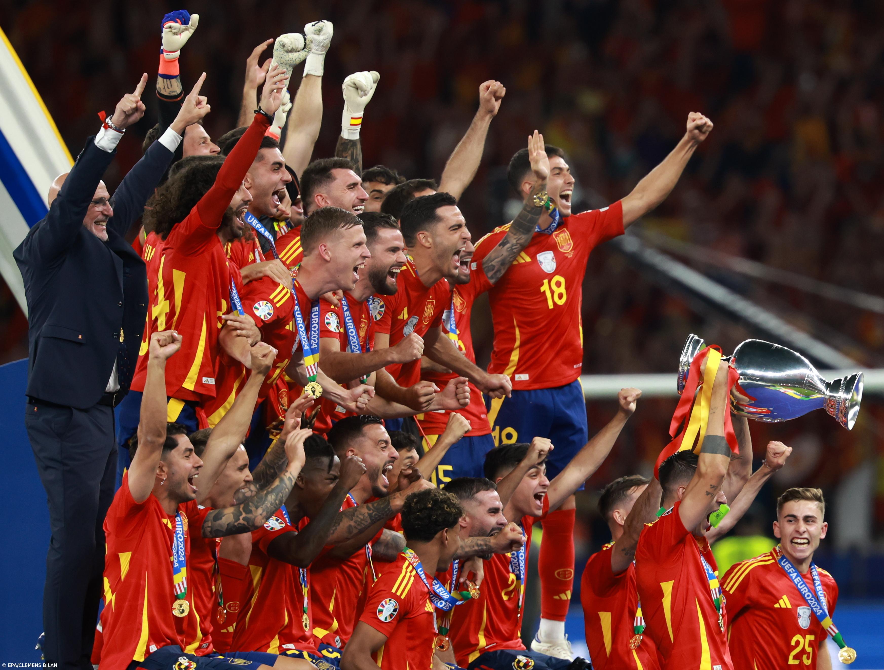  Espanha bate Inglaterra e é a primeira seleção a chegar ao 'tetra' – Imagem 1
