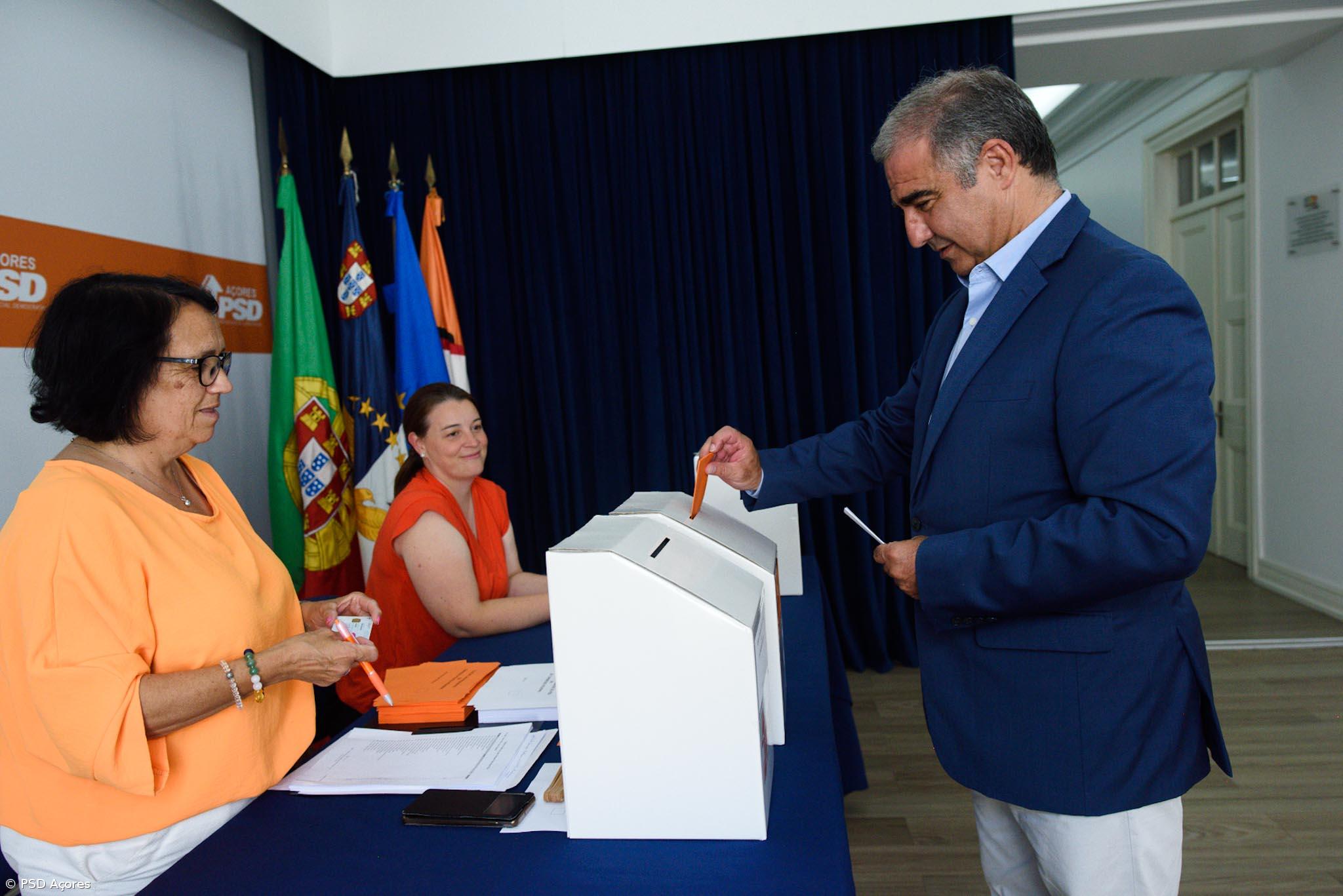 José Manuel Bolieiro reeleito líder do PSD/Açores com 99,3% dos votos – Imagem 1