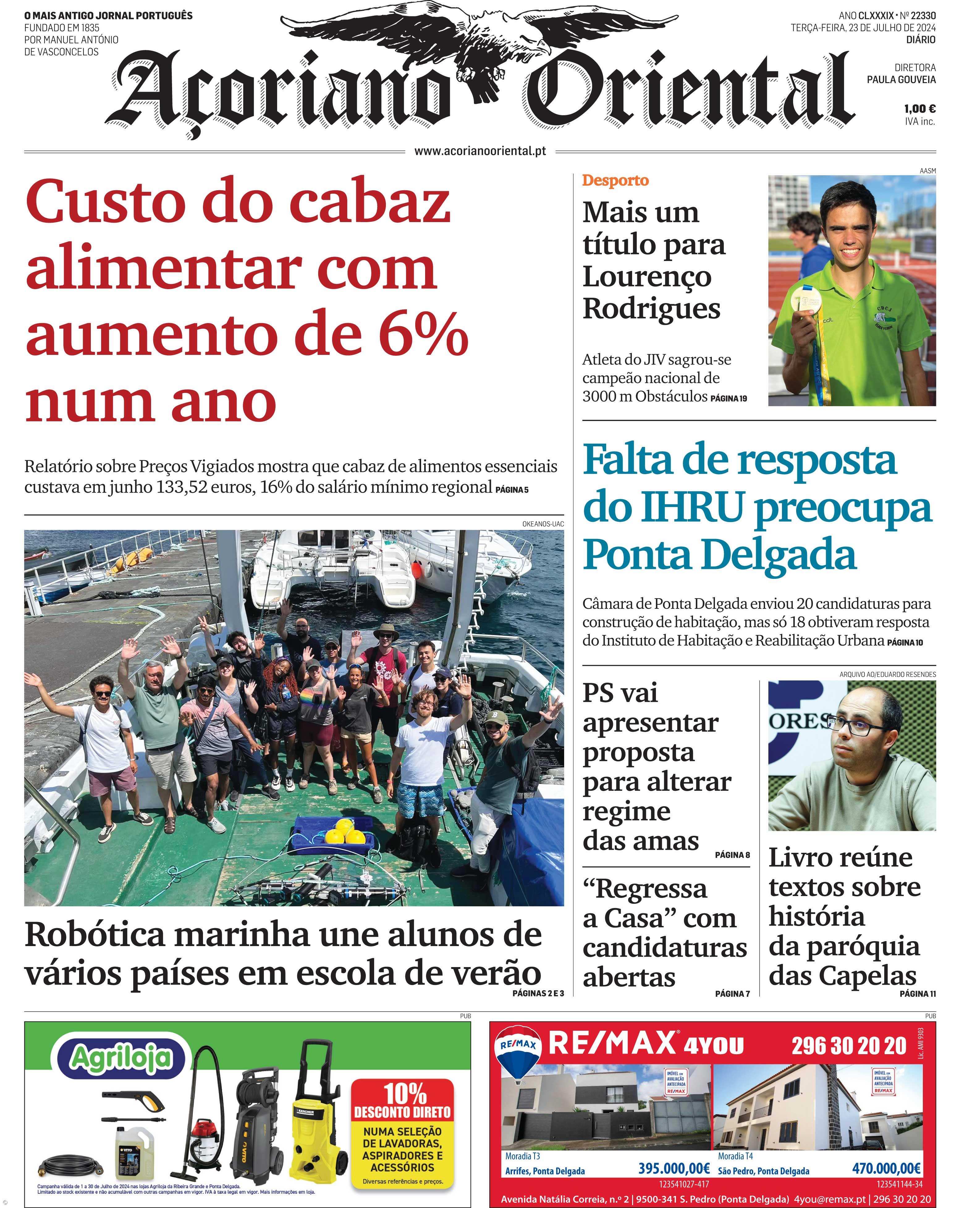 Custo do cabaz alimentar com aumento de 6% num ano – Imagem 1