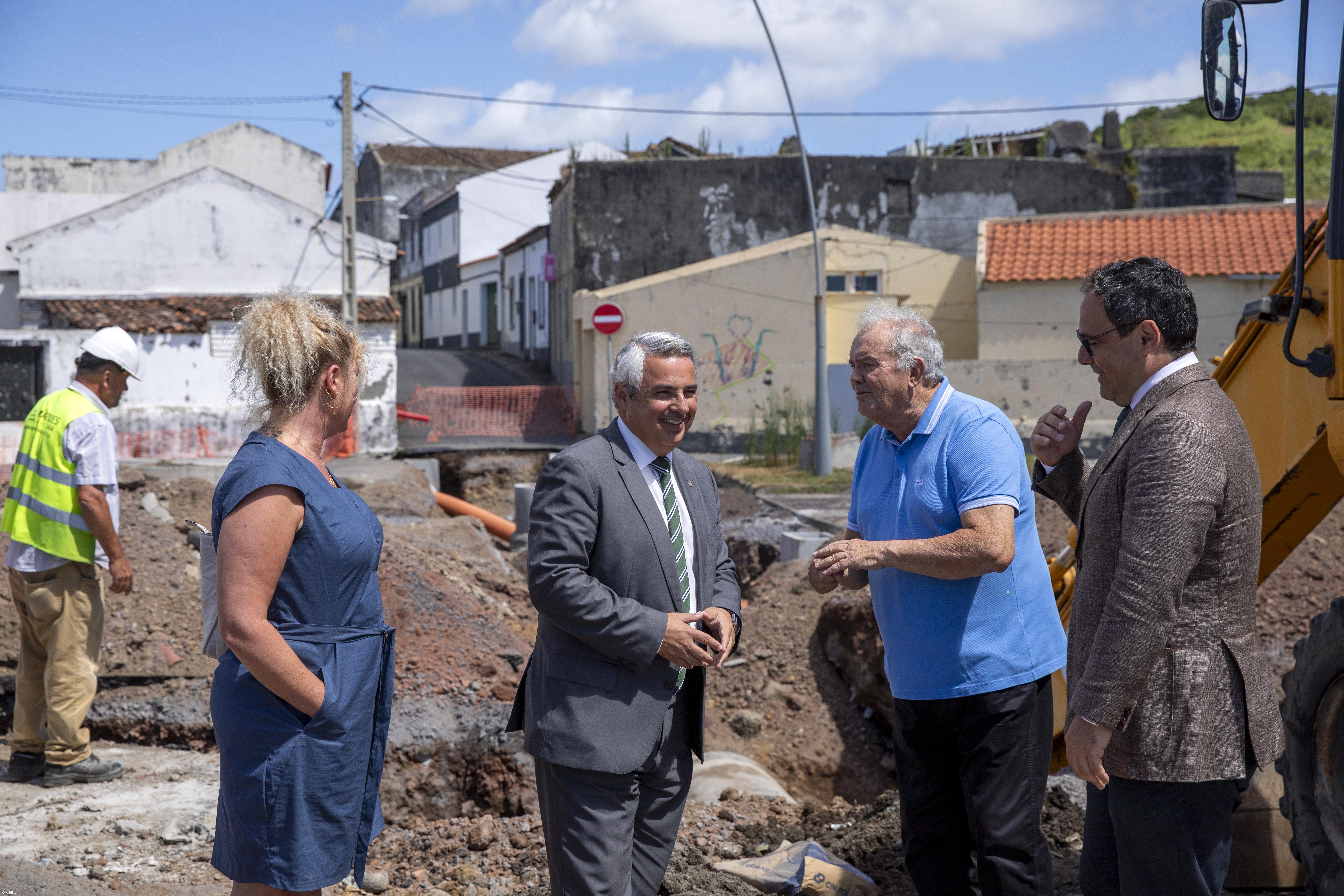 Substituição da rede de águas em São Roque concluída até final do mês – Imagem 1