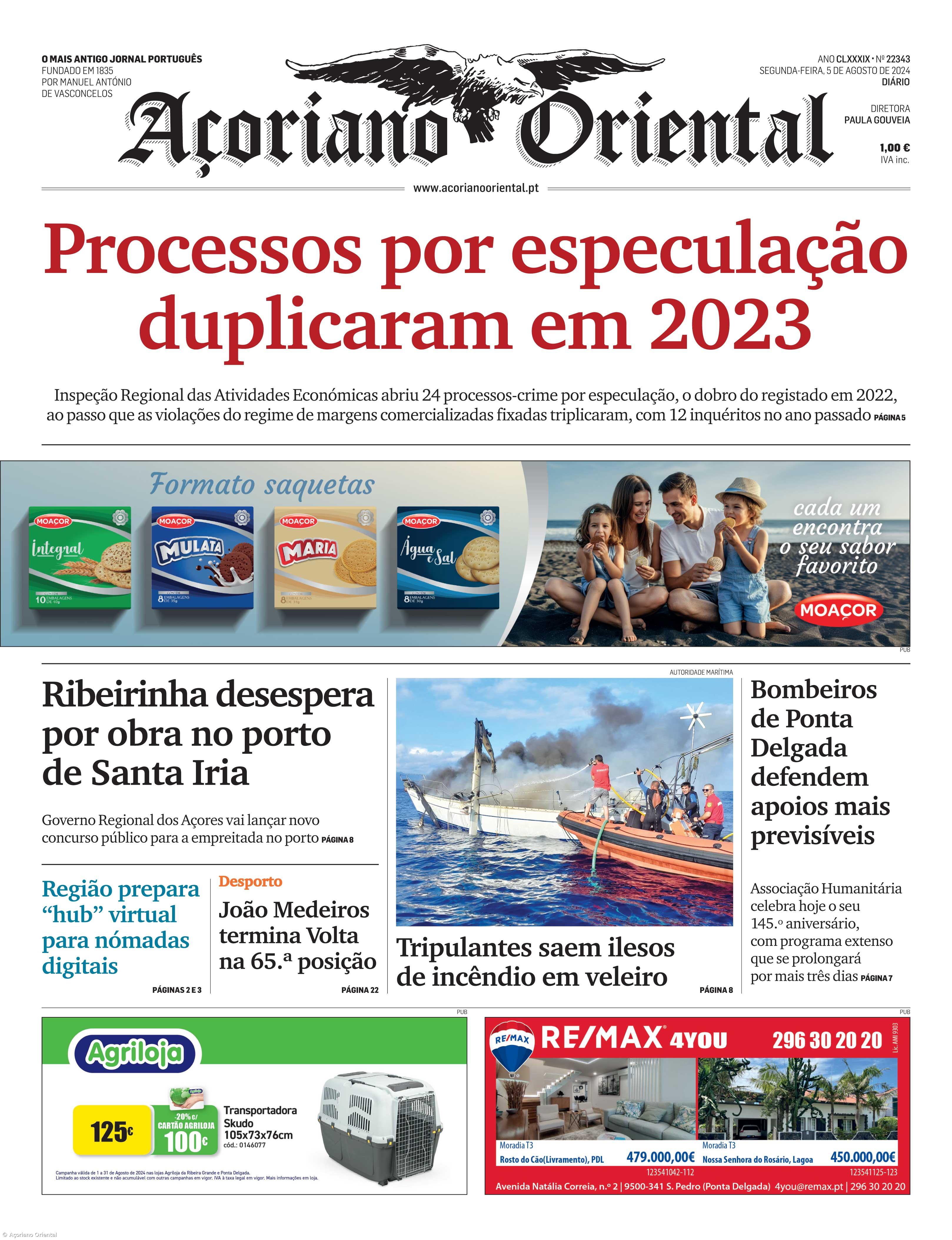 Capa AO 5 de agosto 2024 – Imagem 1
