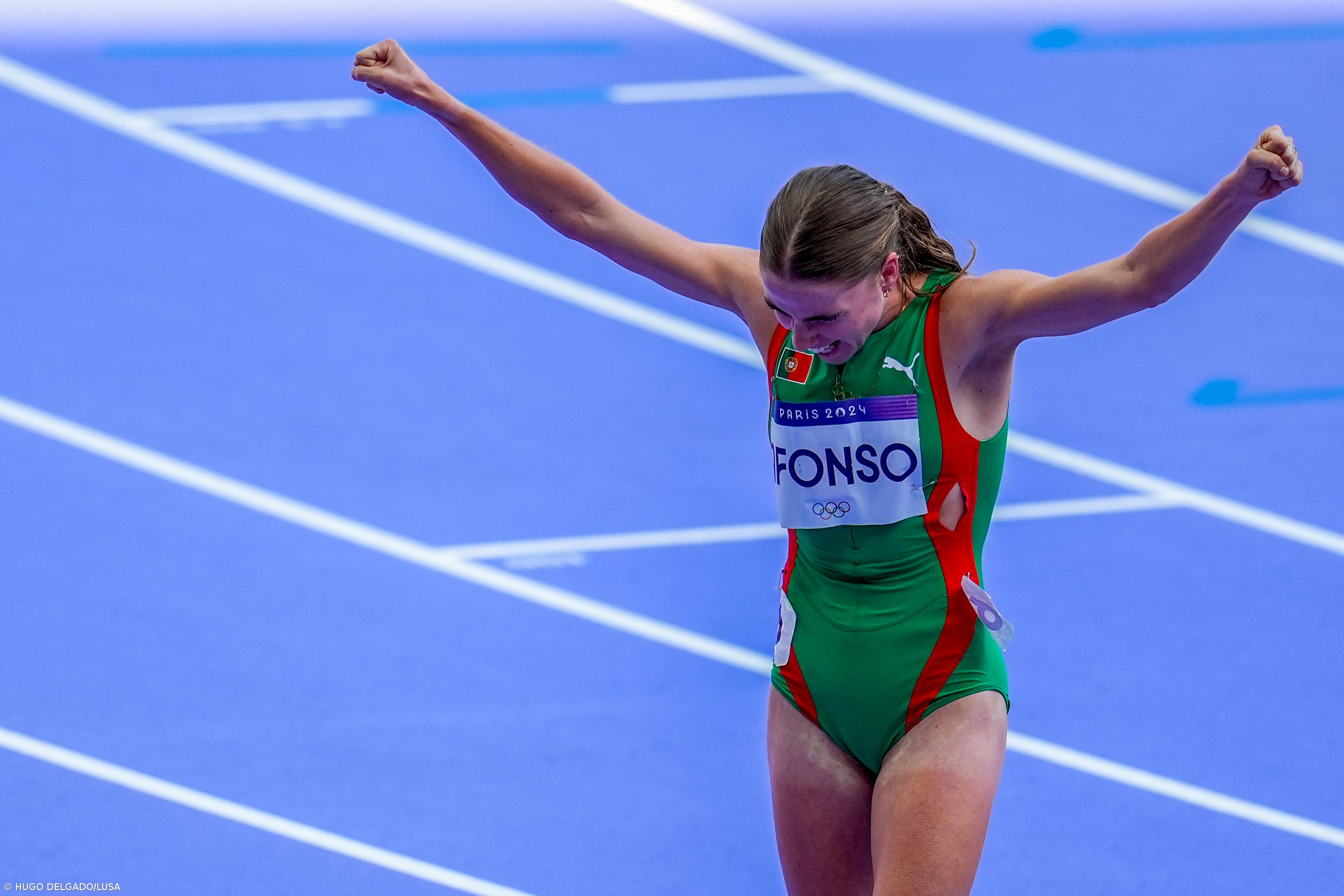 Salomé Afonso incrédula com a sua melhor marca nos 1.500 metros – Imagem 1