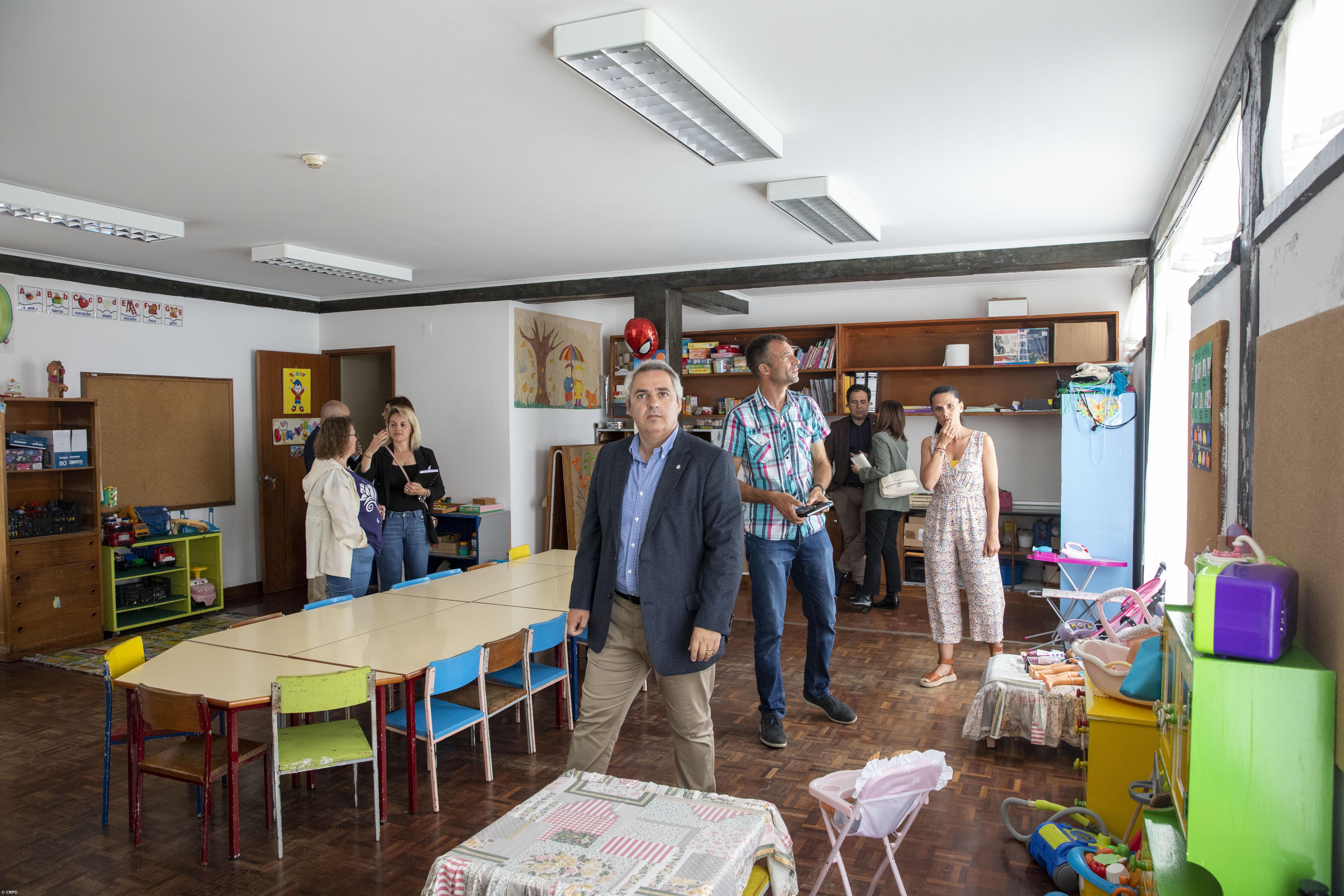 Reabilitação na escola EB/JI de Santo António  – Imagem 1