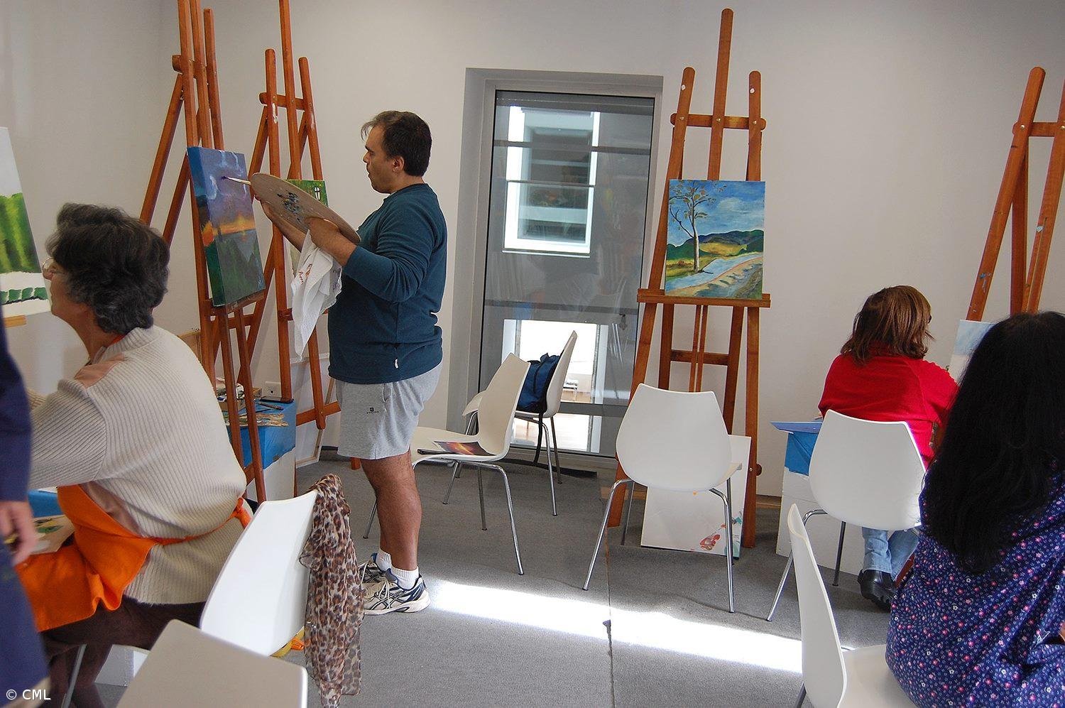 Aulas de pintura e desenho ministradas por Victor Almeida – Imagem 1