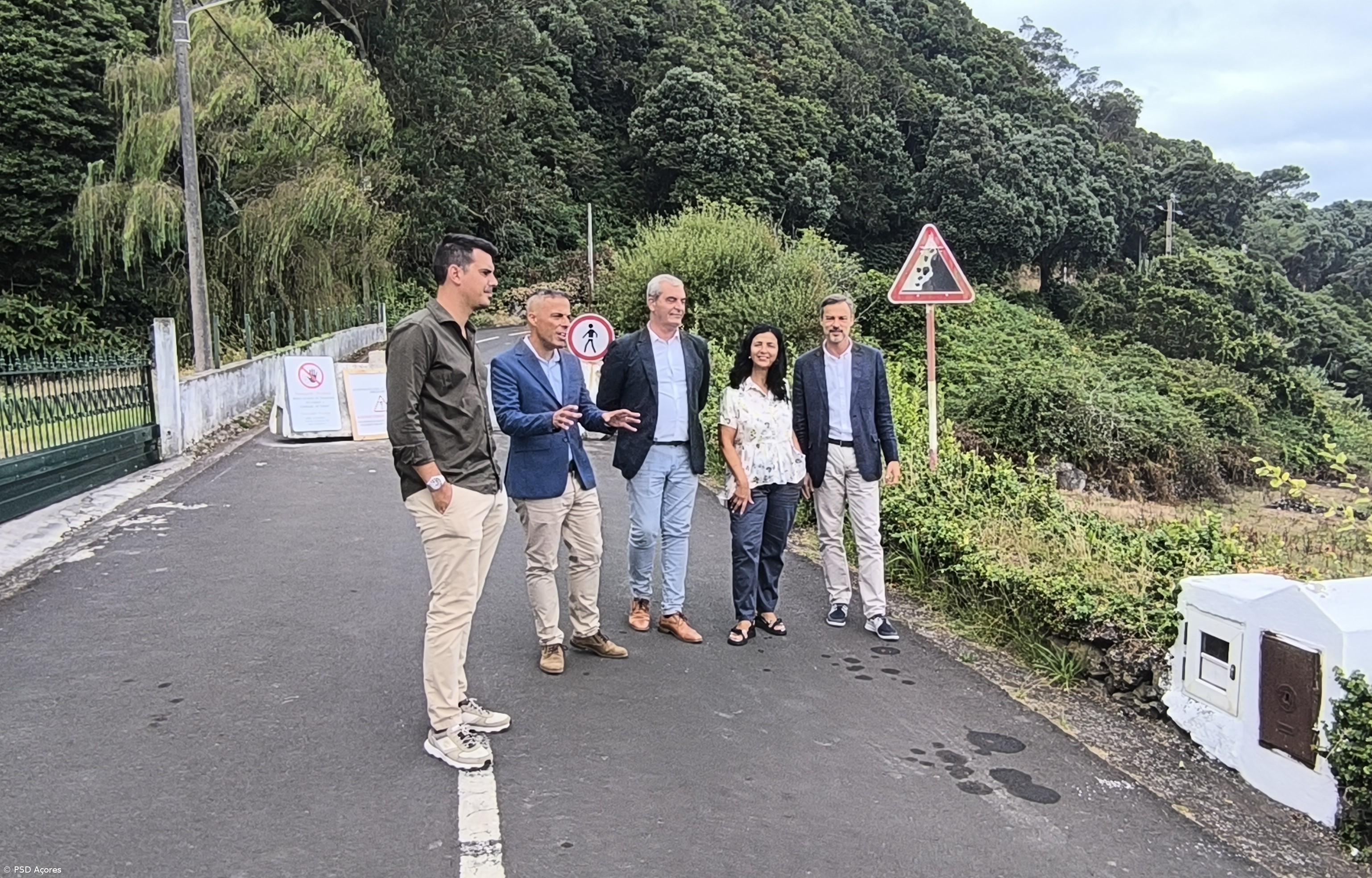 Coligação acusa PS de "aproveitamento político" sobre estrada na Terceira – Imagem 1