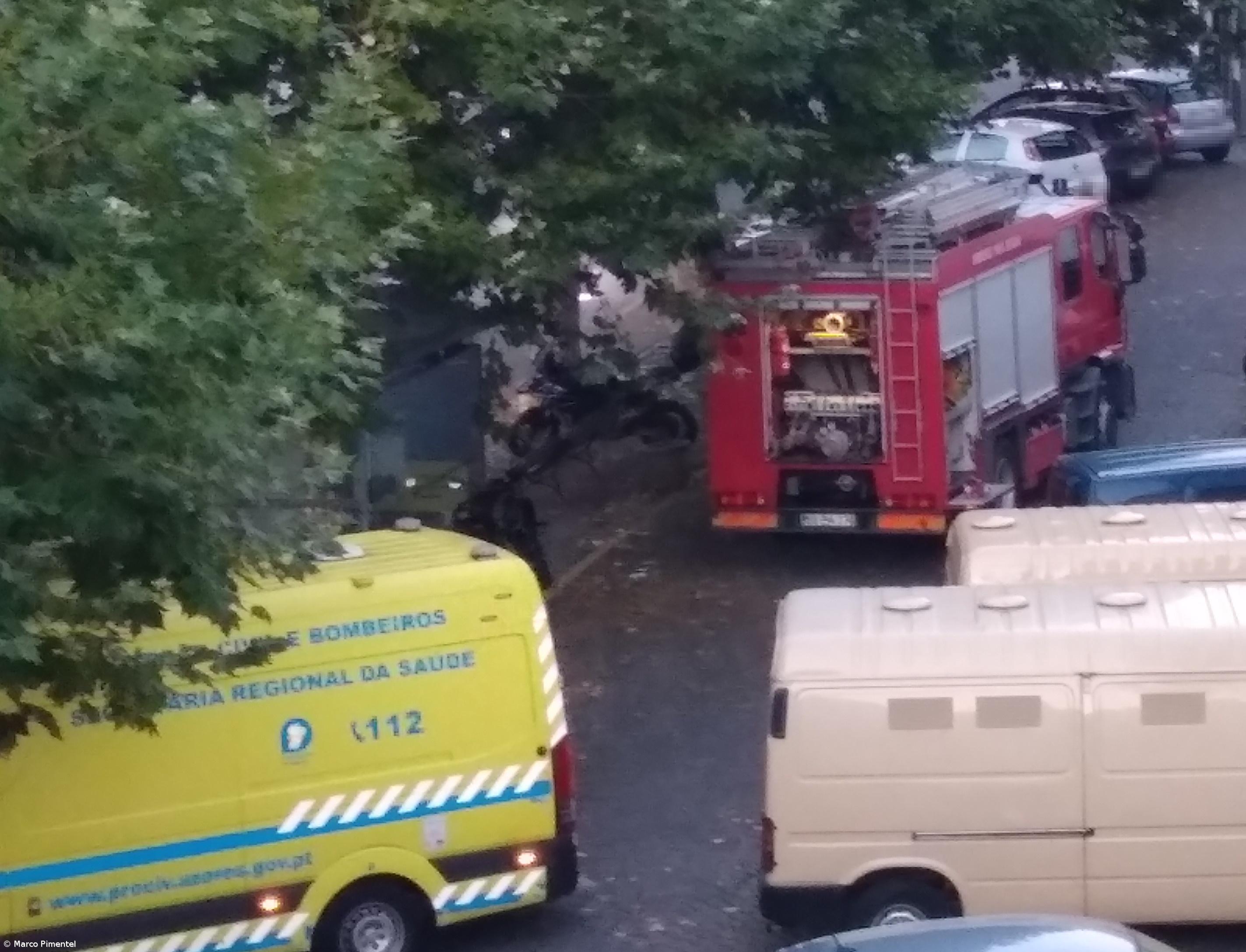 Recluso foi para o hospital após incêndio em colchão  – Imagem 1