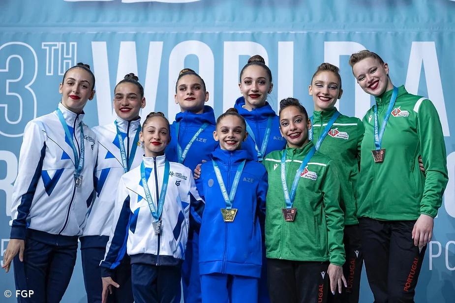 Portugal soma uma prata e um bronze no mundial júnior de ginástica acrobática – Imagem 1