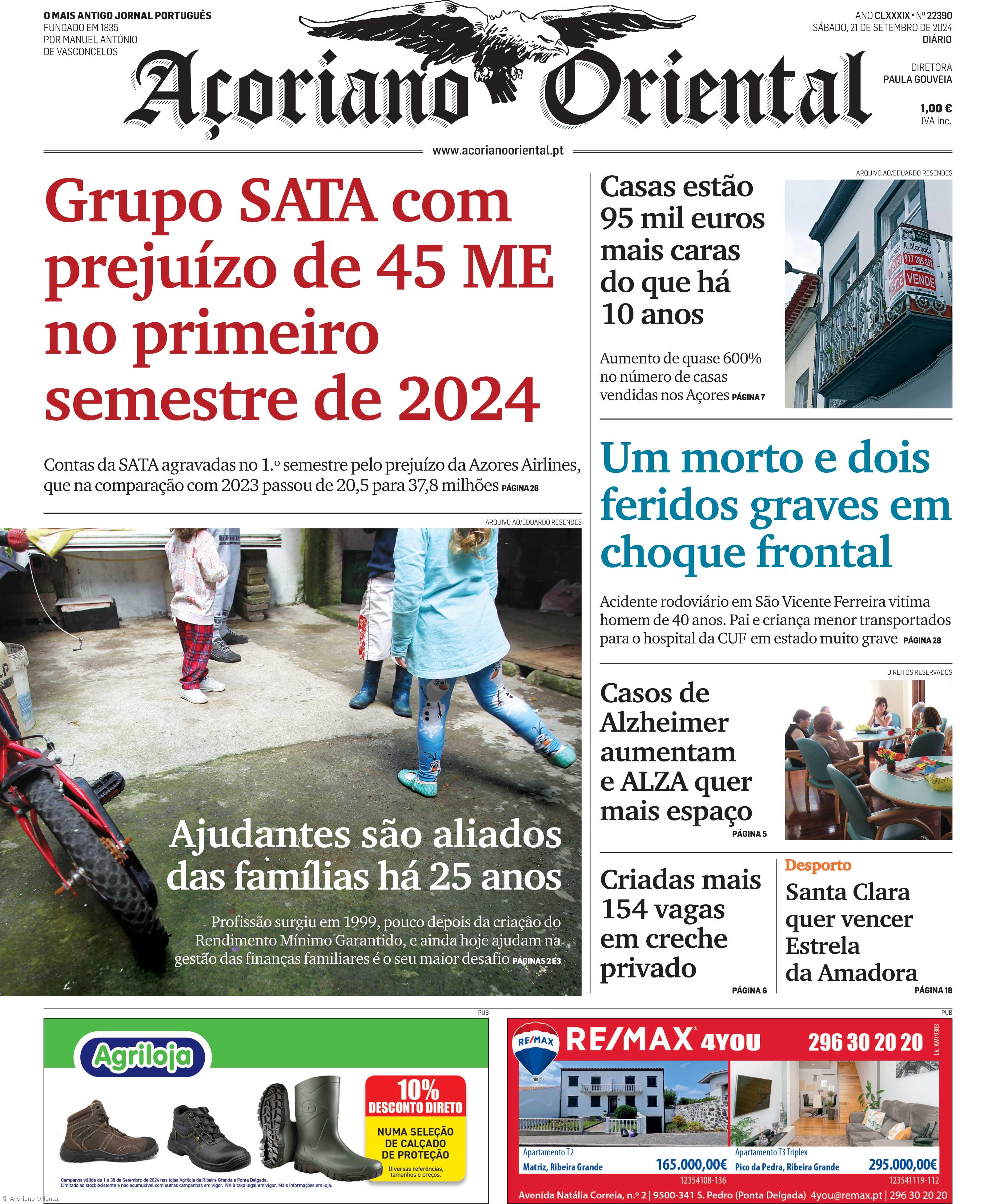 Capa AO 21 setembro 2024 – Imagem 1