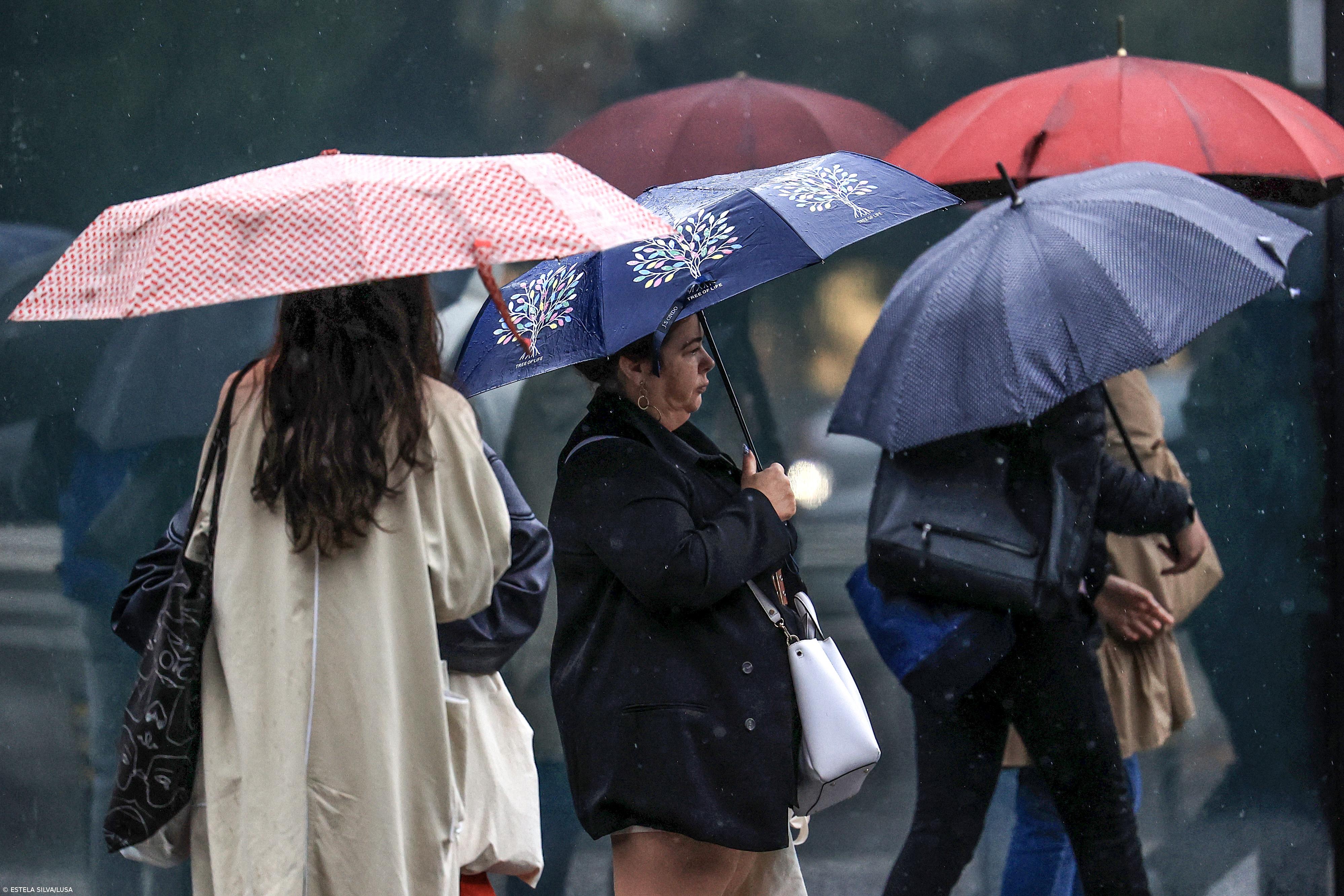 Ilhas das Flores e Corvo com aviso amarelo por causa da chuva forte – Imagem 1