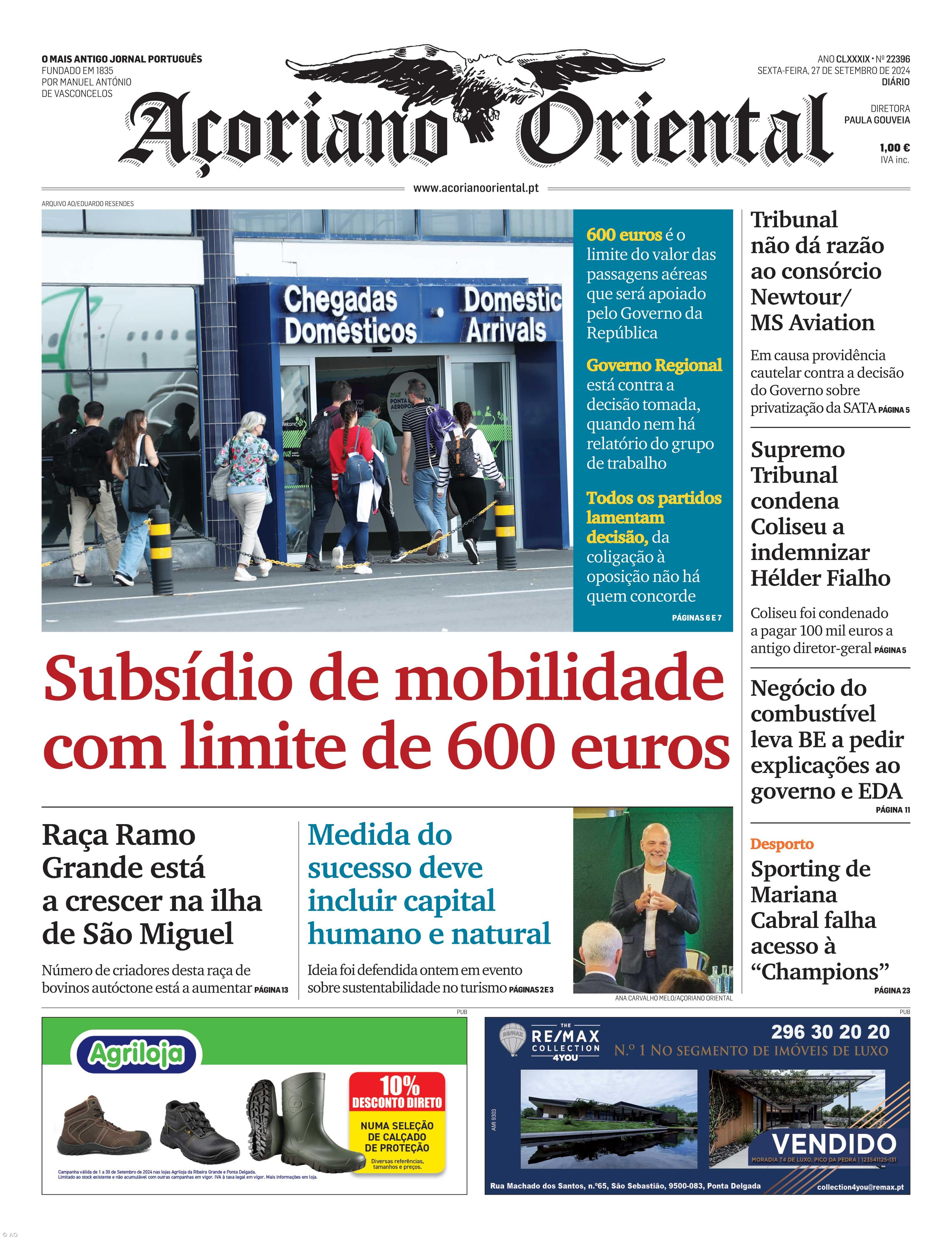 Subsídio de mobilidade com limite de 600 euros – Imagem 1