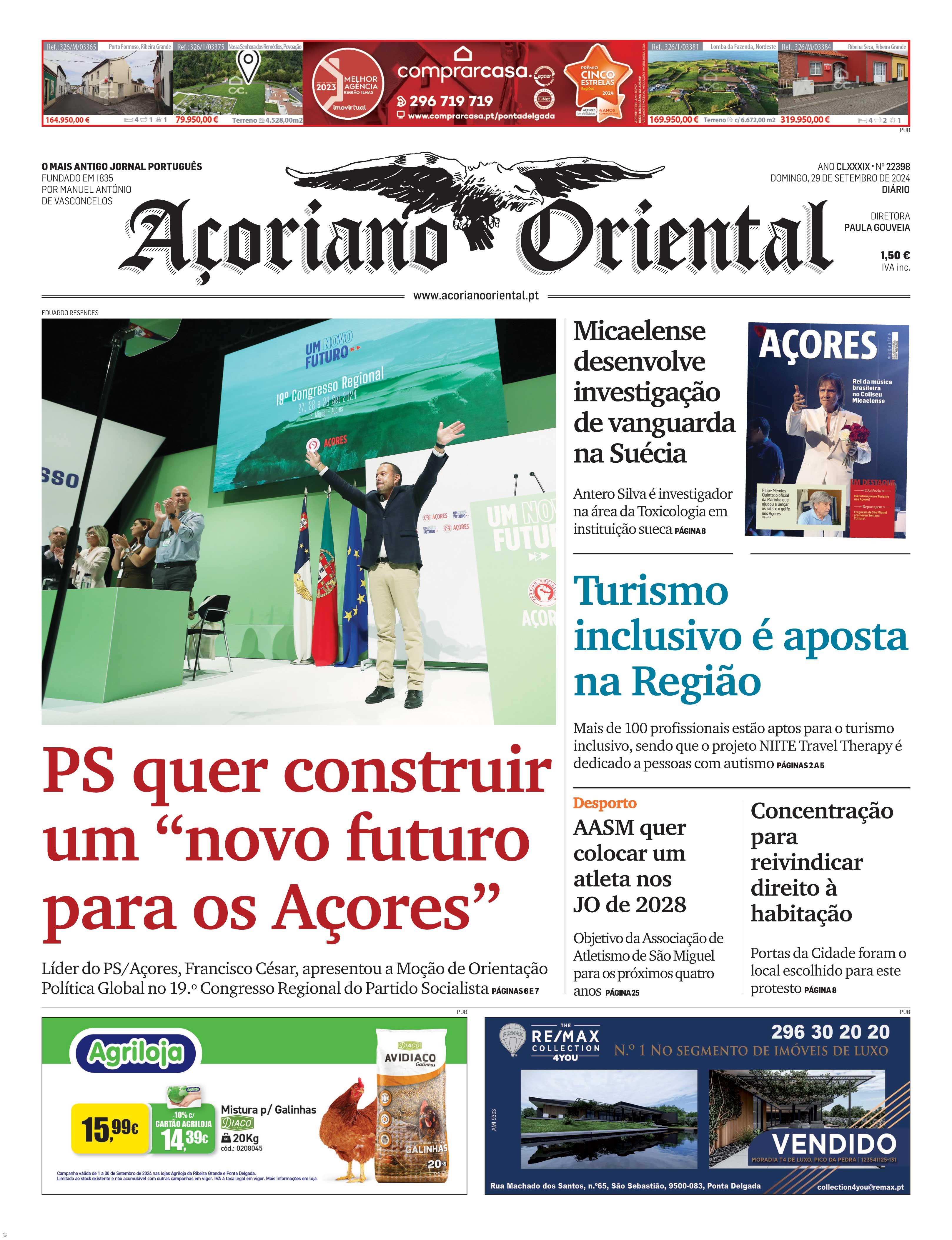 PS quer construir um “novo futuro para os Açores” – Imagem 1