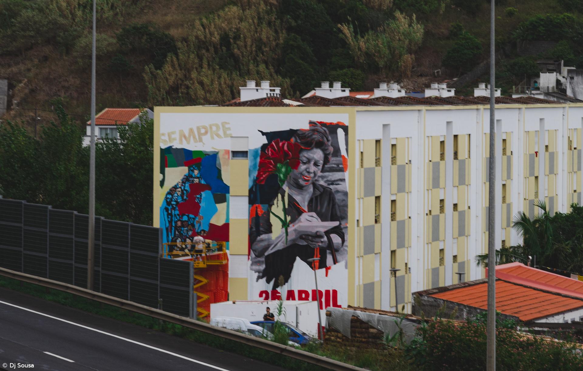Em São Roque nasceu um mural dedicado à Liberdade – Imagem 2