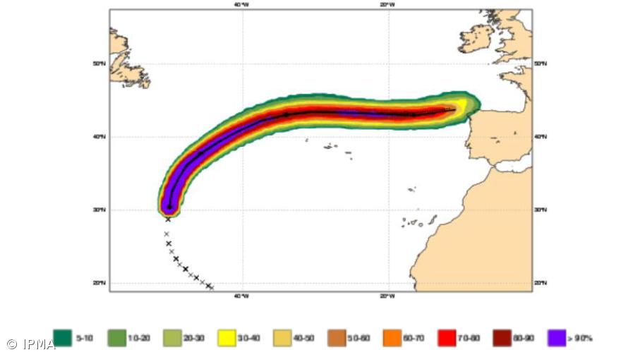 Ilhas do grupo Ocidental dos Açores sob aviso vermelho devido à agitação marítima – Imagem 1