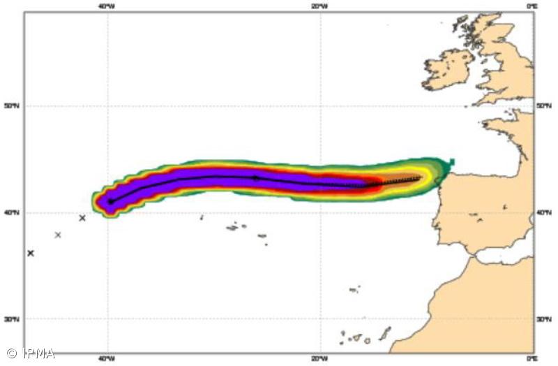 Tempestade Kirk passa a norte dos Açores esta terça-feira – Imagem 1