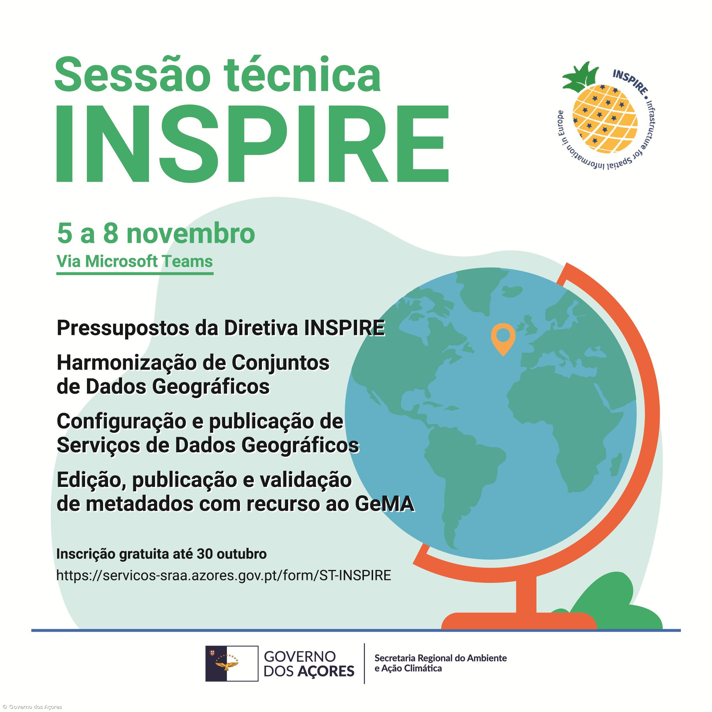 Secretaria Regional do Ambiente e Ação Climática promove sessão técnica sobre diretiva INSPIRE nos Açores – Imagem 1