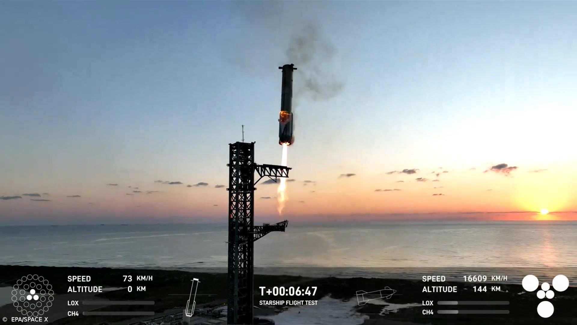 SpaceX testa com sucesso recuperação de foguetão enviado para o espaço – Imagem 1