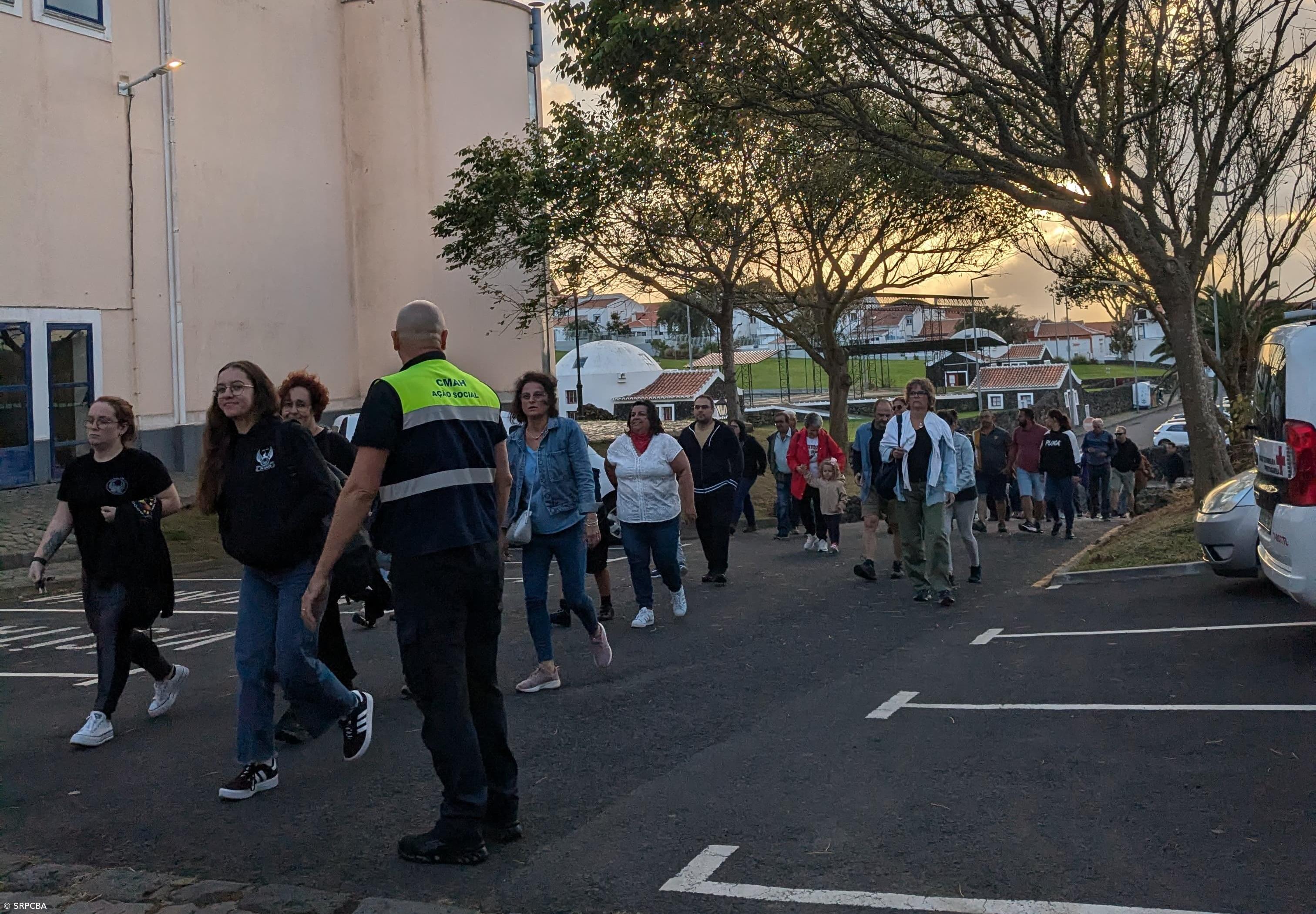 Ilha Terceira testou evacuação da população em cenário de erupção vulcânica – Imagem 2