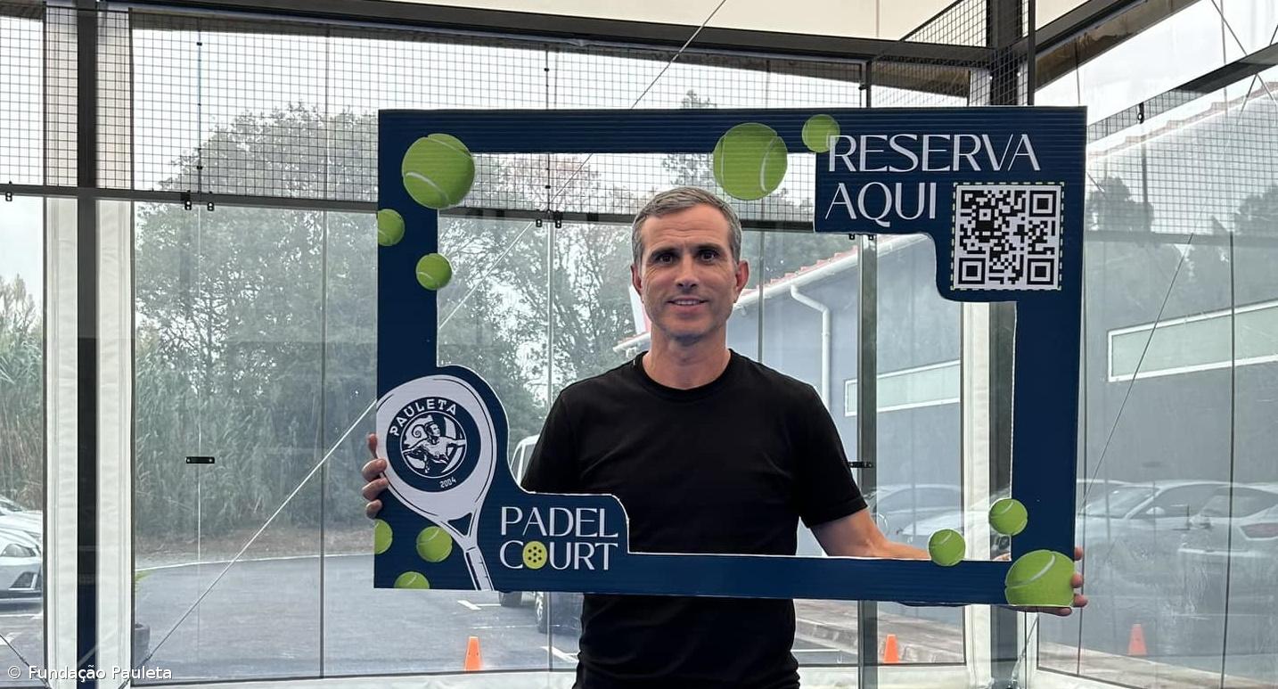Pauleta Padel Court inaugurado no Complexo Desportivo – Imagem 1