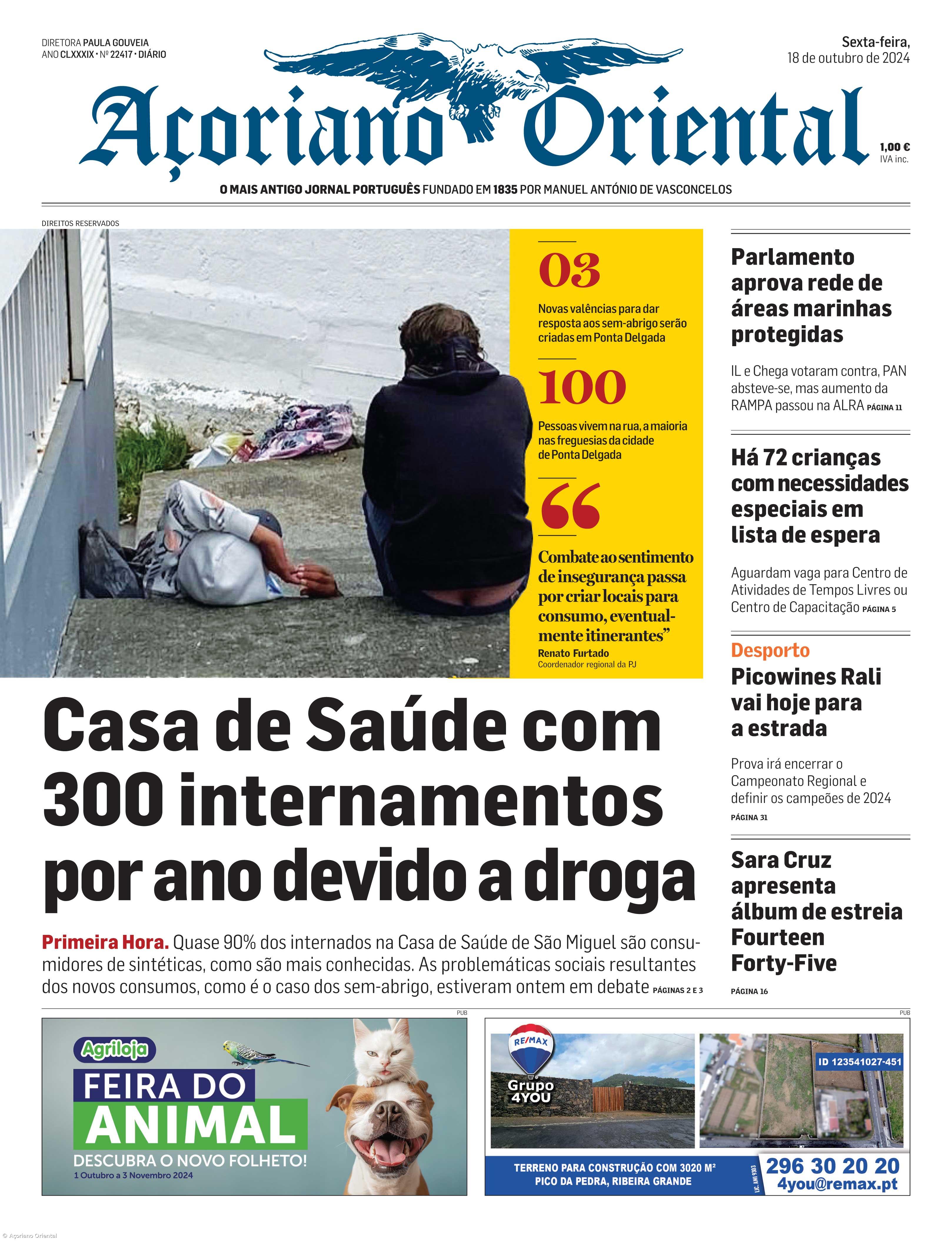 Capa AO 18 outubro 2024 – Imagem 1
