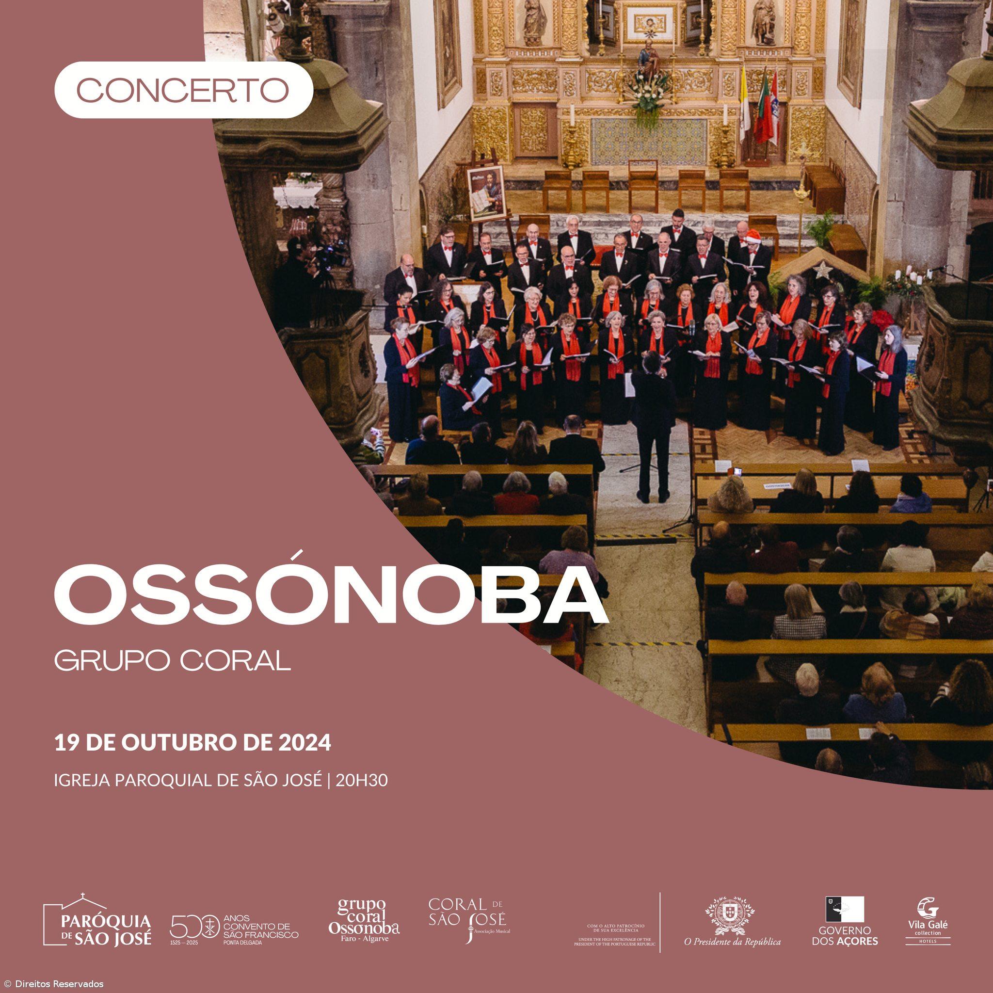Concerto do Coro Ossónoba em São Miguel – Imagem 1