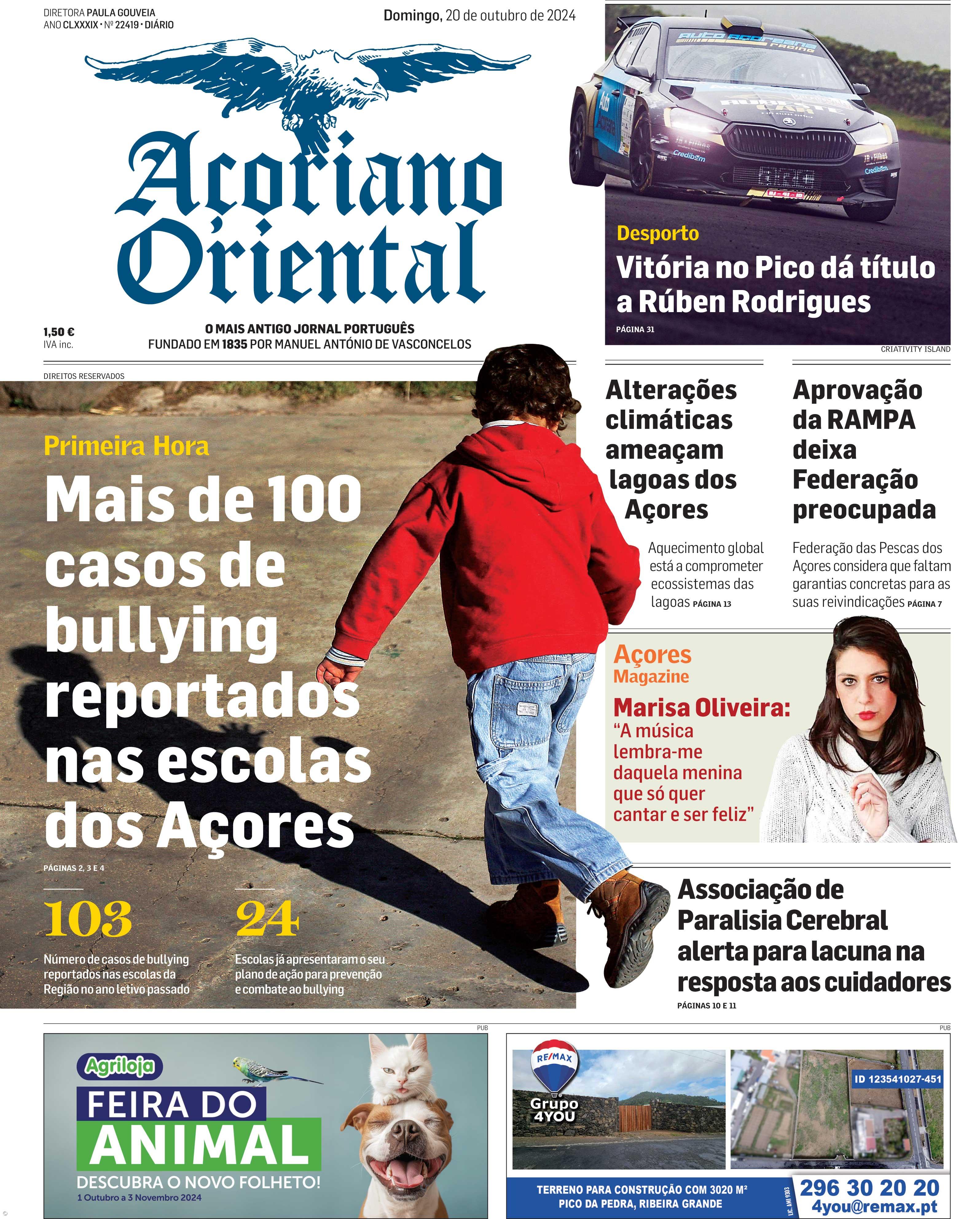 Mais de 100 casos de bullying  reportados nas escolas dos Açores – Imagem 1