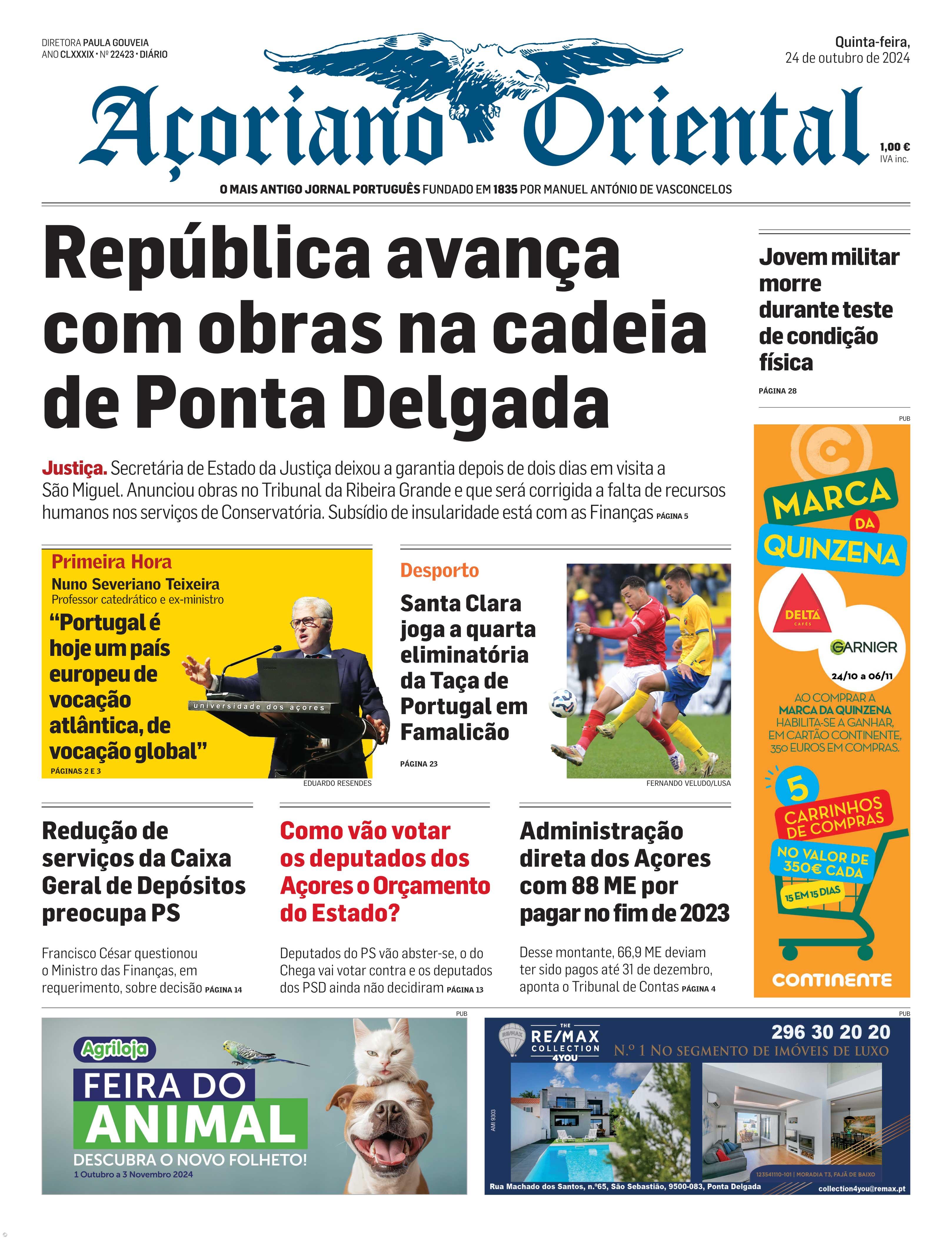 República avança com obras na cadeia de Ponta Delgada – Imagem 1