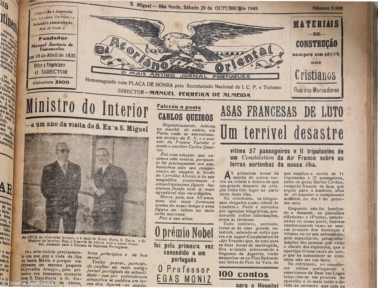 Dois livros assinalam 75 anos do acidente no Pico Redondo – Imagem 1