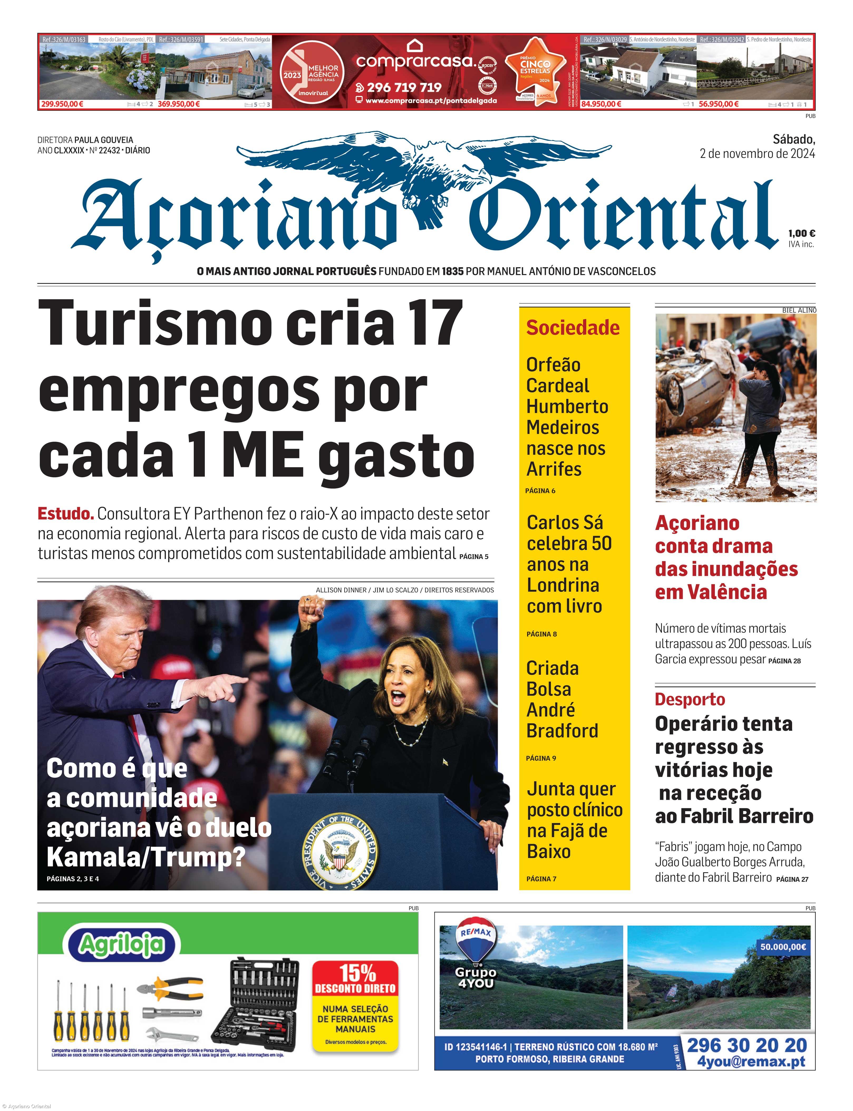 Capa AO 2 novembro 2024 – Imagem 1
