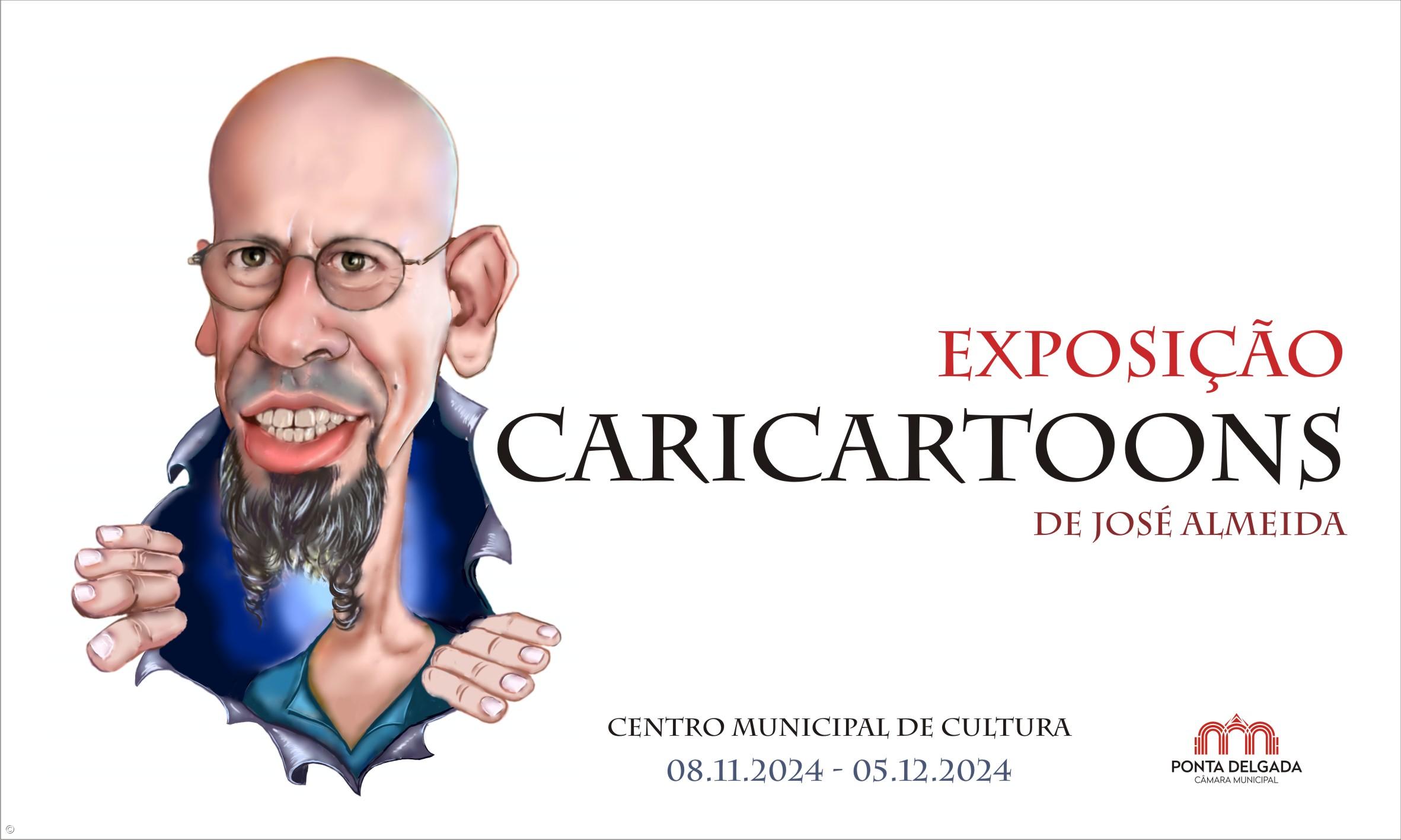 Centro Municipal de Cultura de Ponta Delgada acolhe "Caricartoons" de José Almeida – Imagem 1