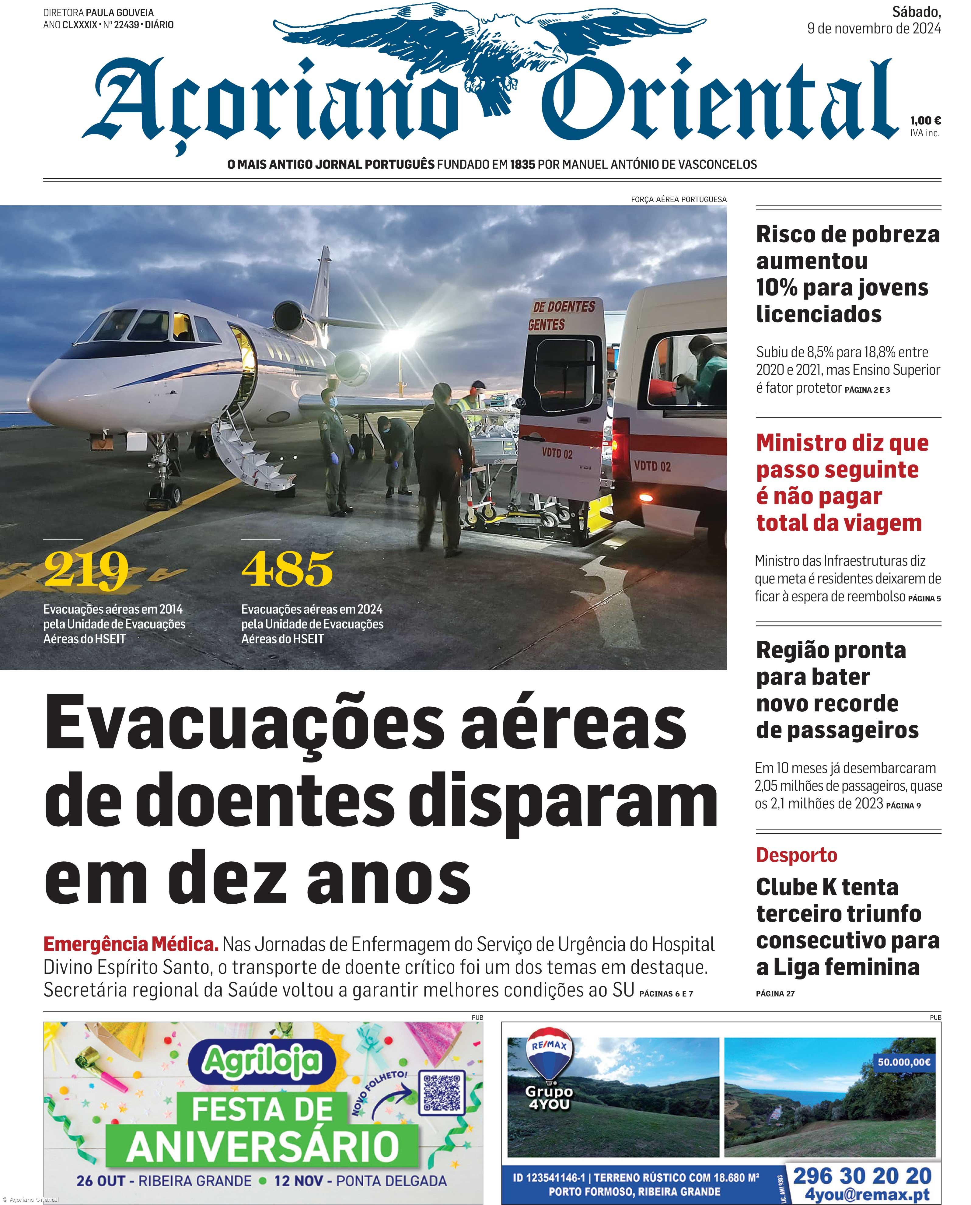 Capa AO 9 novembro 2024 – Imagem 1
