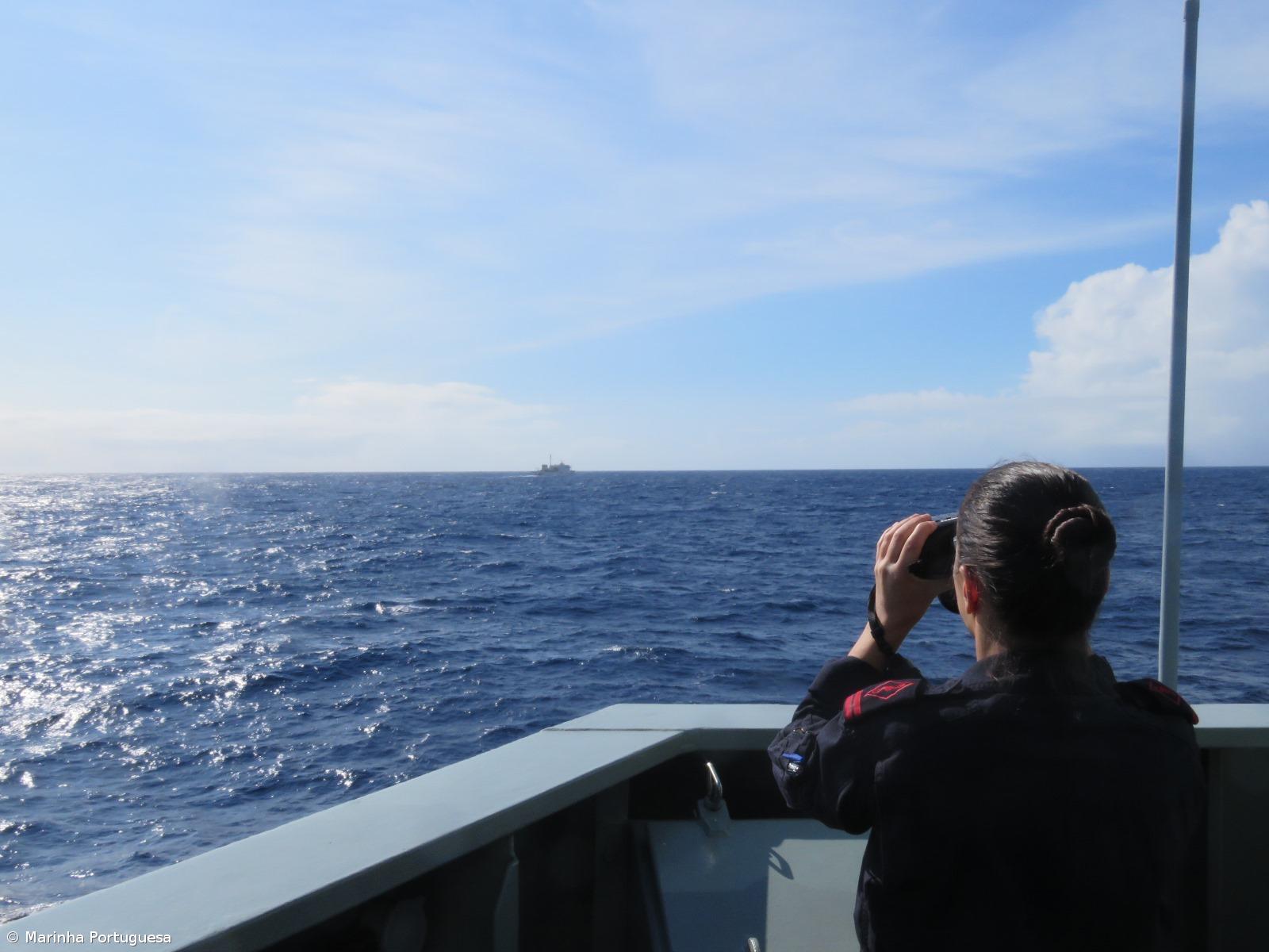 Marinha portuguesa acompanhou vários navios da Federação Russa em águas nacionais – Imagem 1