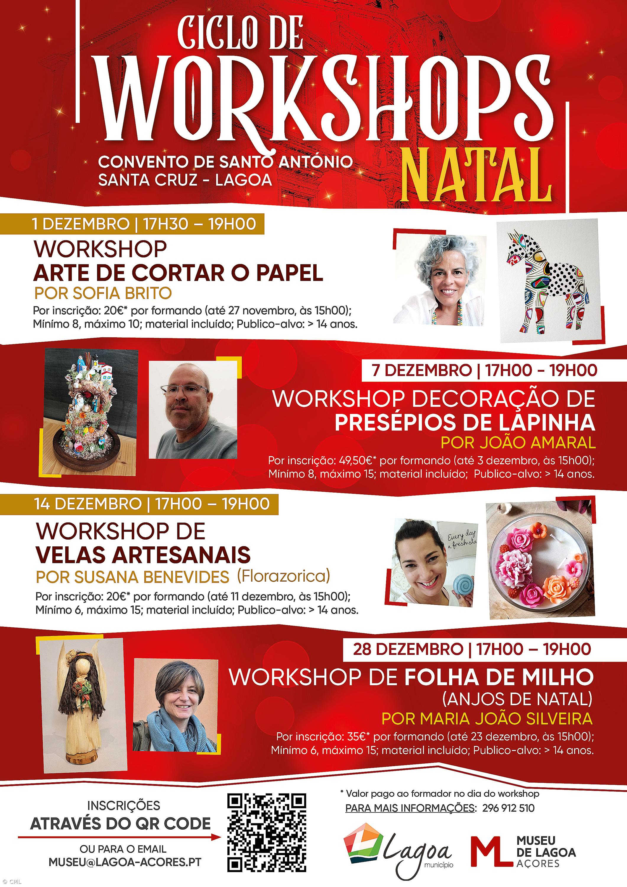 Ciclo de workshops no Convento na Lagoa – Imagem 2
