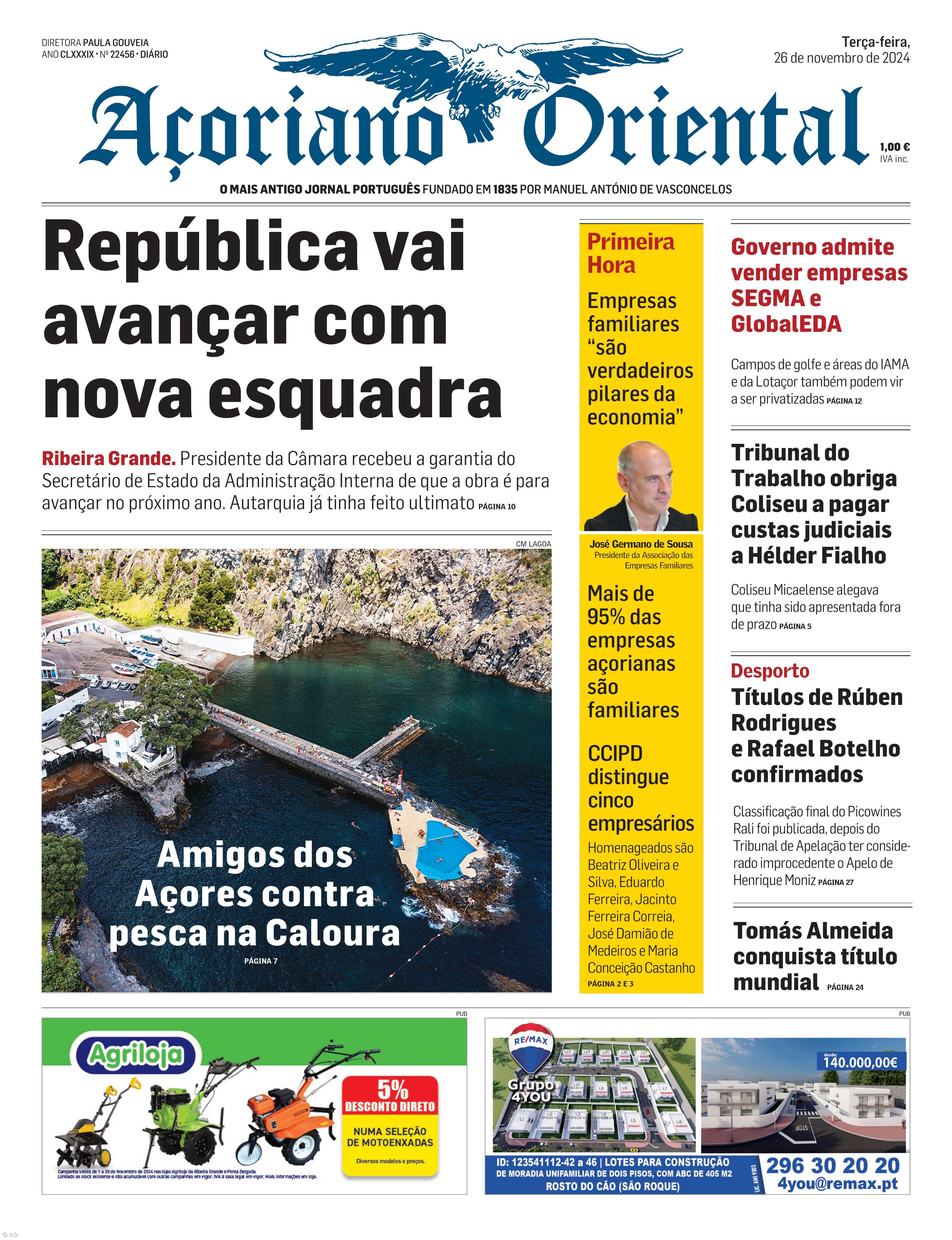 República vai avançar com nova esquadra – Imagem 1