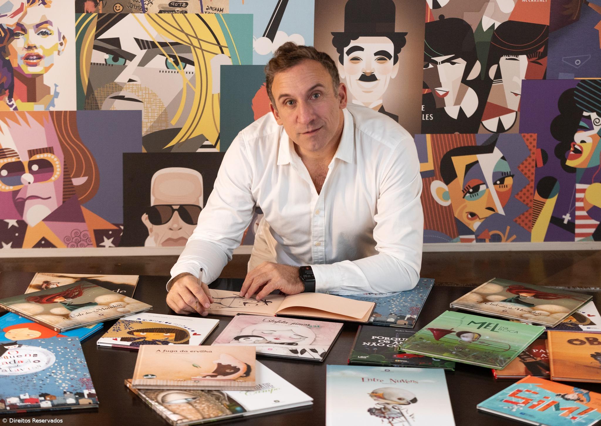 “A Hora do Conto - com ilustração ao vivo” – Imagem 1