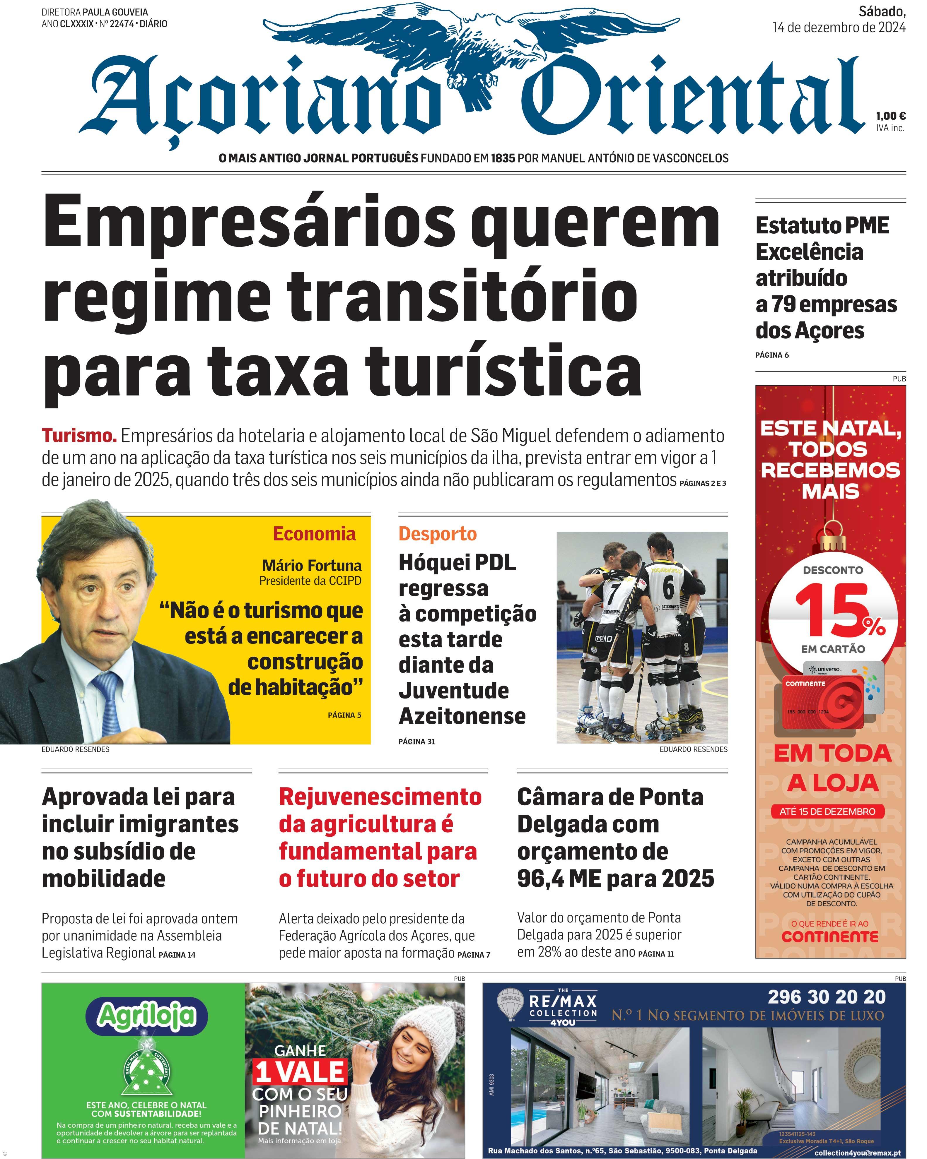Empresários querem regime transitório para taxa turística – Imagem 1