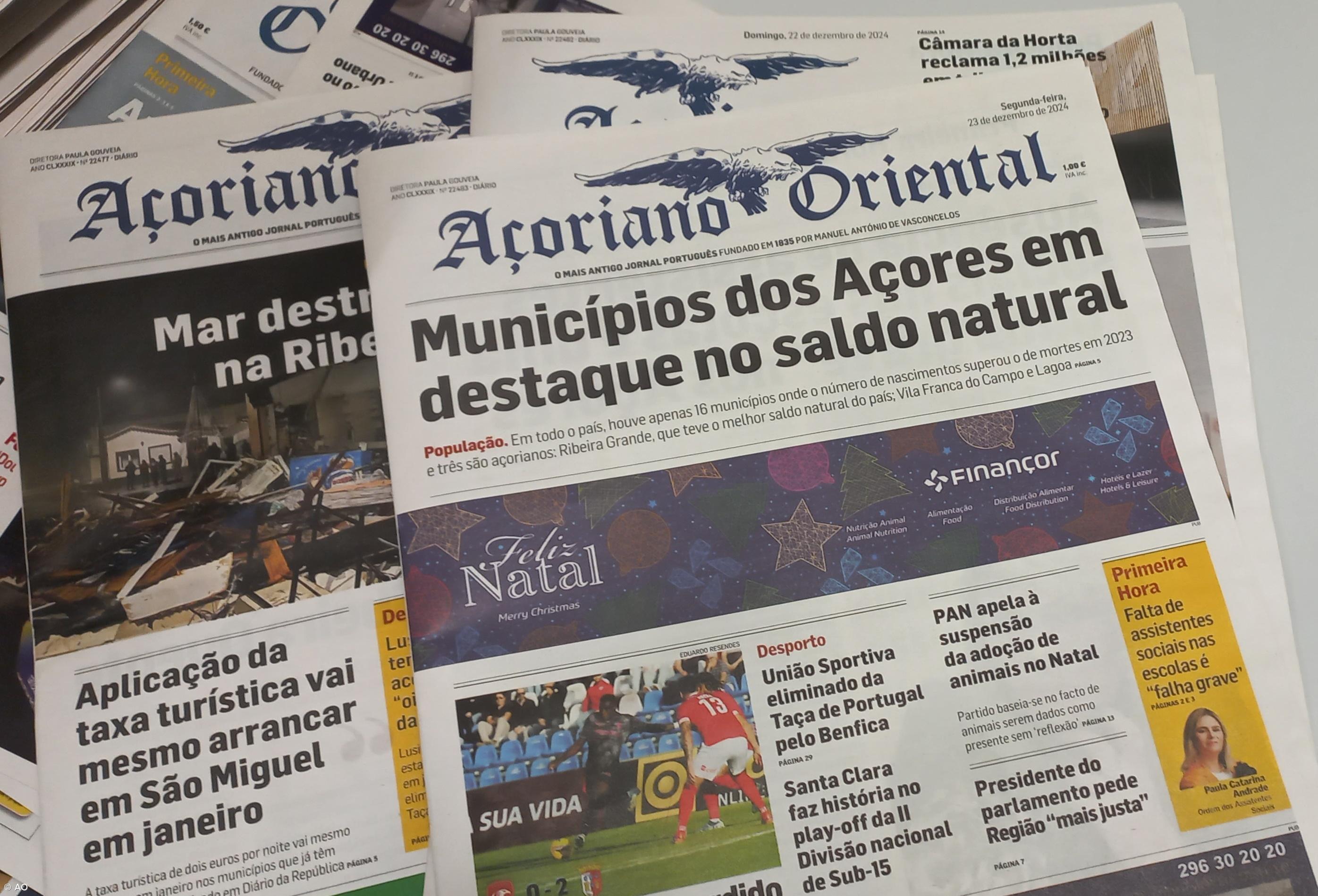 Açoriano Oriental não é publicado esta quinta-feira – Imagem 1